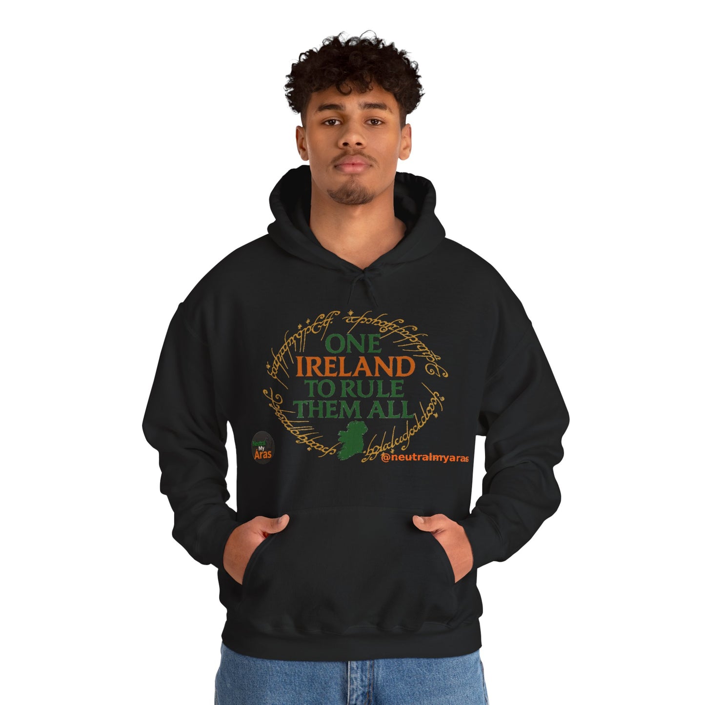 Hoodie "ONE IRELAND TO RULE THEM ALL" – Wear the Legend, Live the Dream