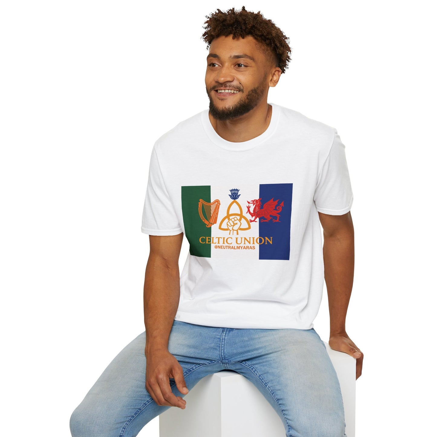 🔥 CELTIC UNION FLAG T-SHIRT ☘️
