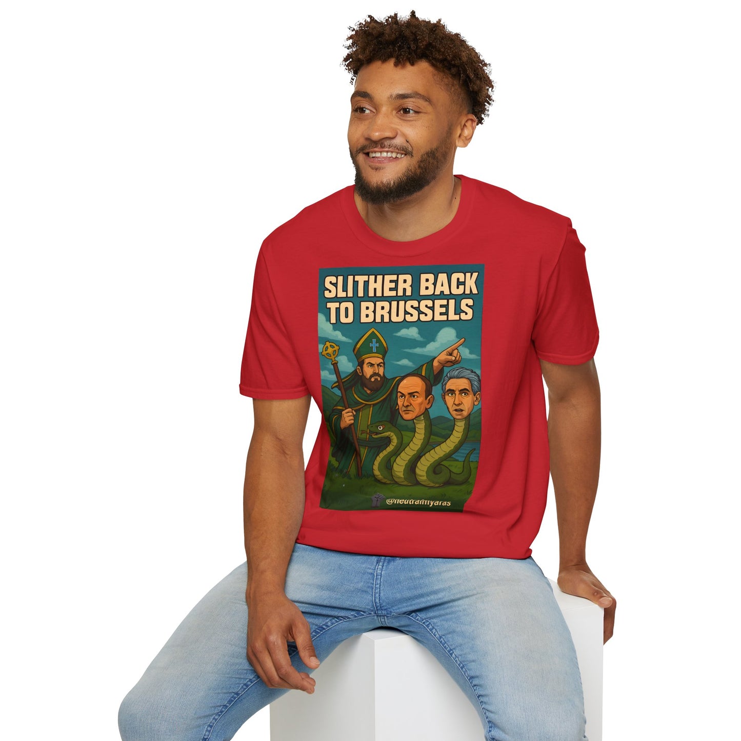 Slither Back to Brussels – St. Patrick vs. The Snakes Tee