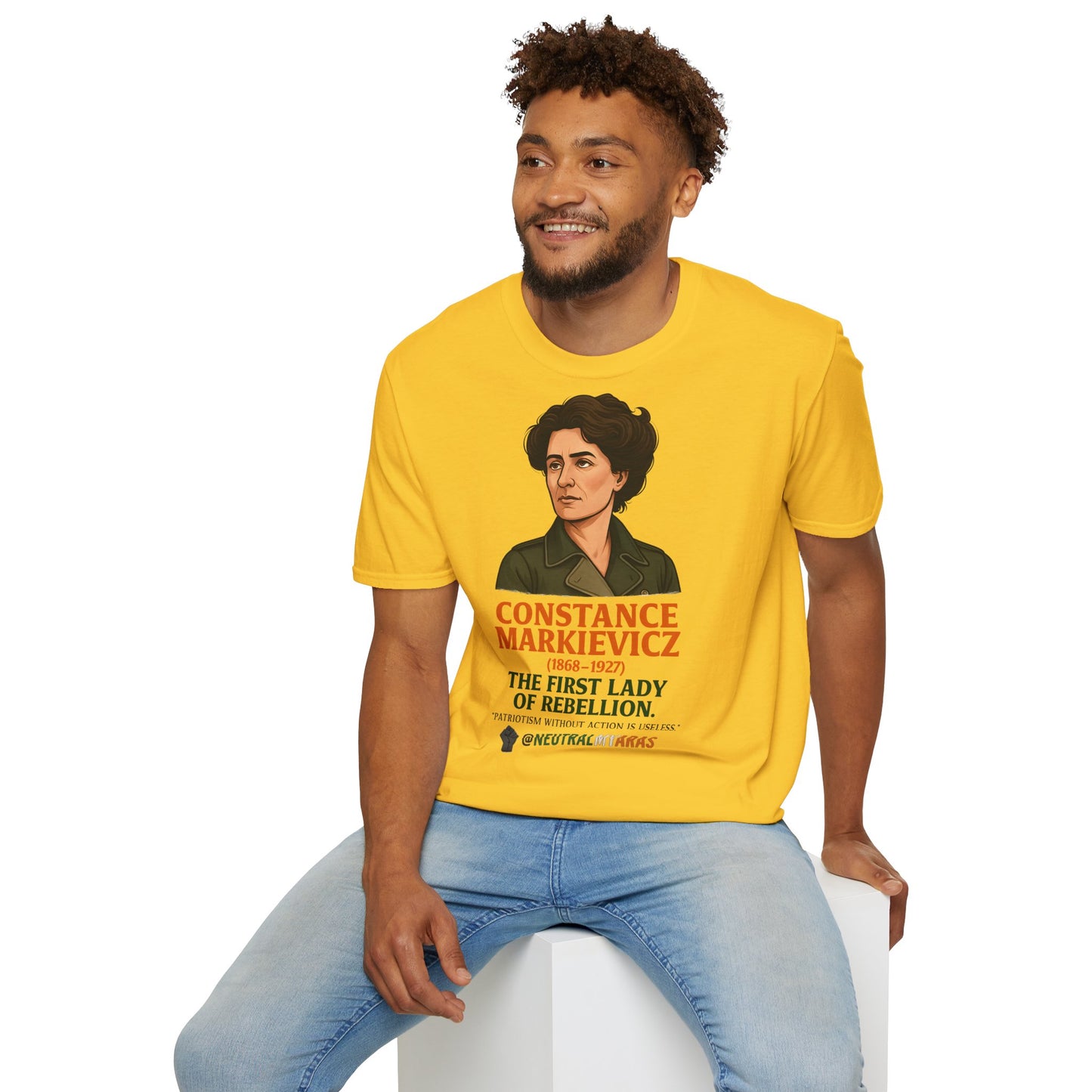 🇮🇪 Constance Markievicz T-Shirt – The First Lady of Rebellion 🇮🇪 Tee