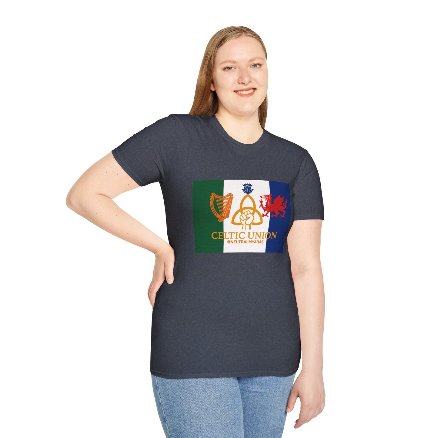 🔥 CELTIC UNION FLAG T-SHIRT ☘️