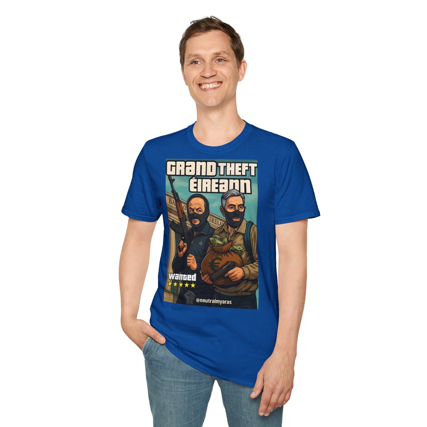 🔥 🚨 GRAND THEFT ÉIREANN 🚨 T-SHIRT ☘️
