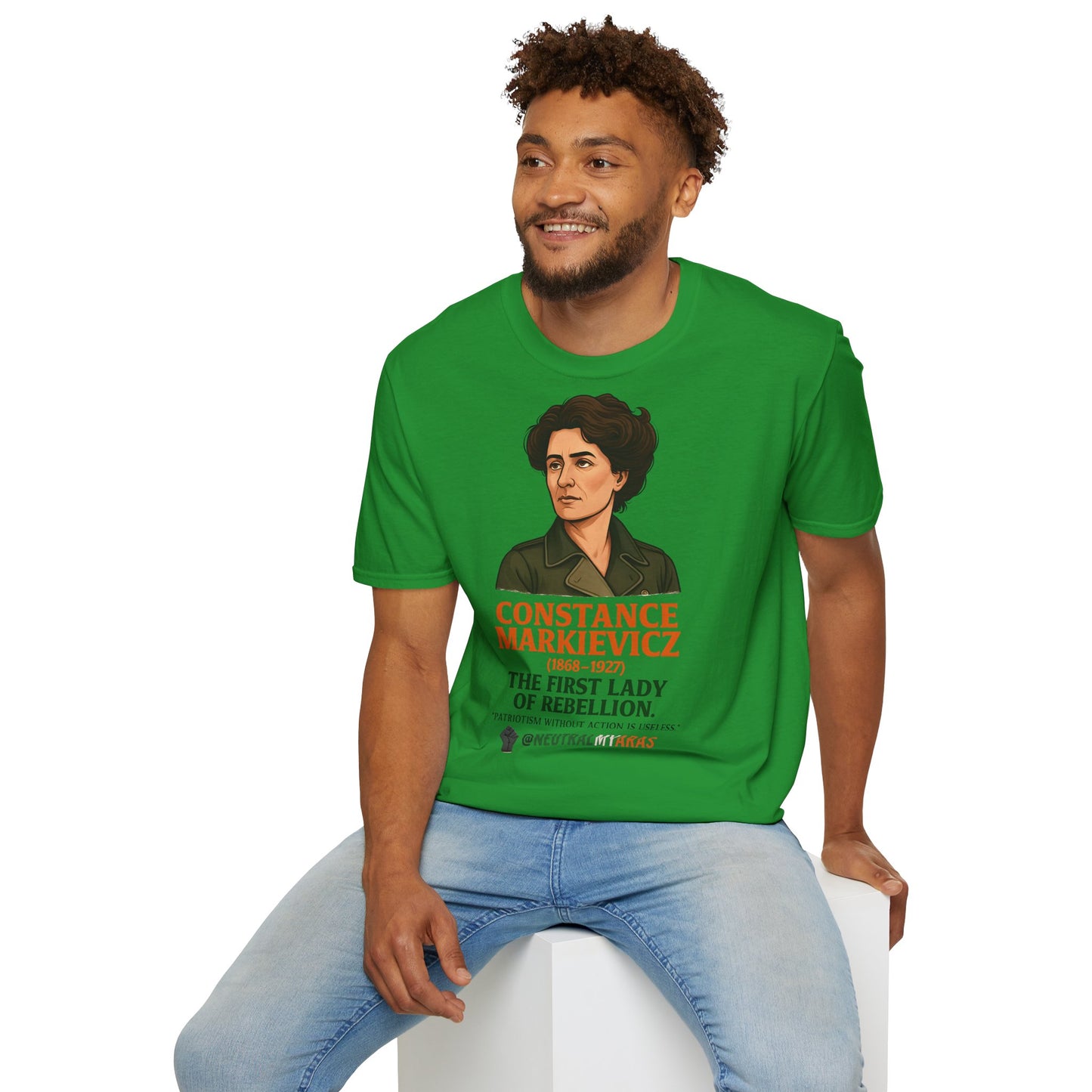 🇮🇪 Constance Markievicz T-Shirt – The First Lady of Rebellion 🇮🇪 Tee
