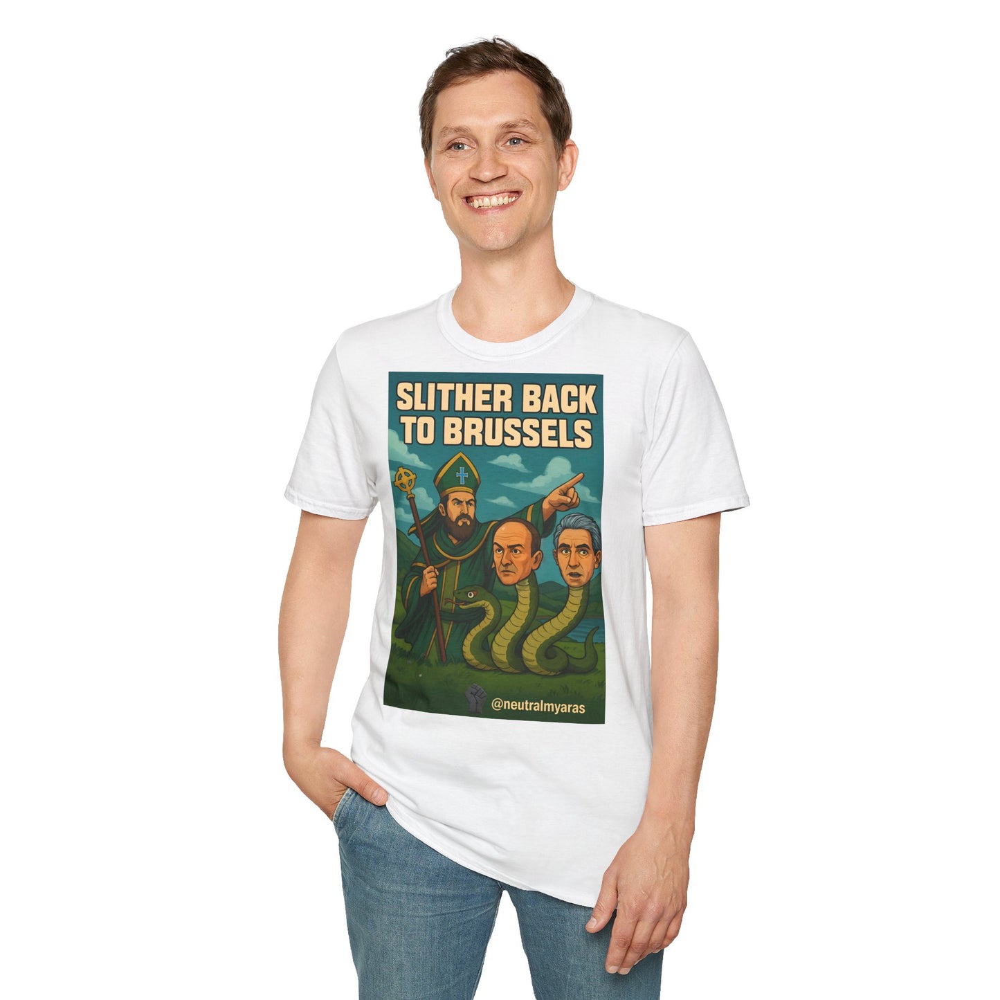 Slither Back to Brussels – St. Patrick vs. The Snakes Tee
