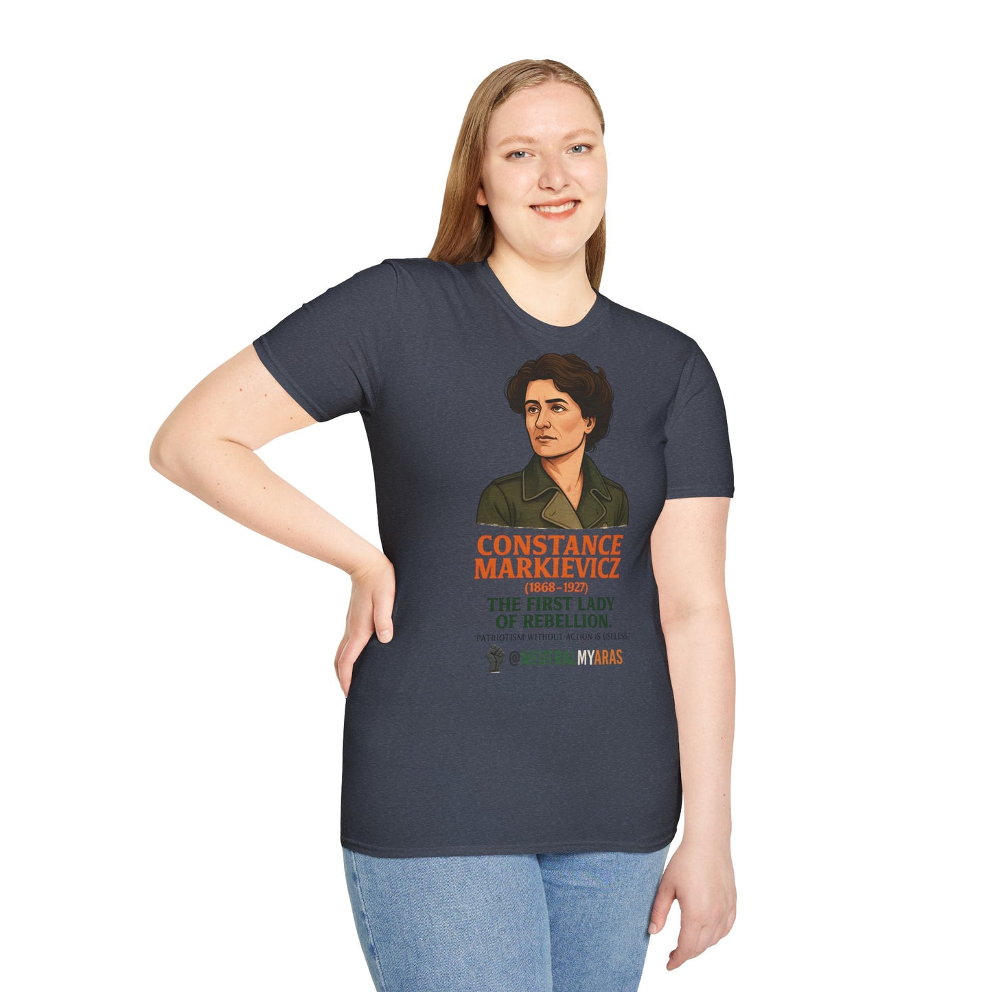🇮🇪 Constance Markievicz T-Shirt – The First Lady of Rebellion 🇮🇪 Tee