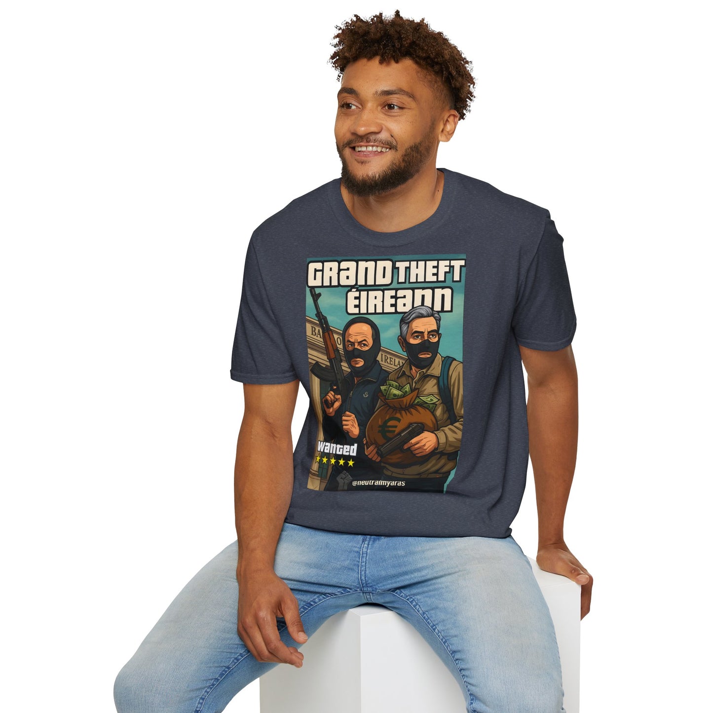 🔥 🚨 GRAND THEFT ÉIREANN 🚨 T-SHIRT ☘️