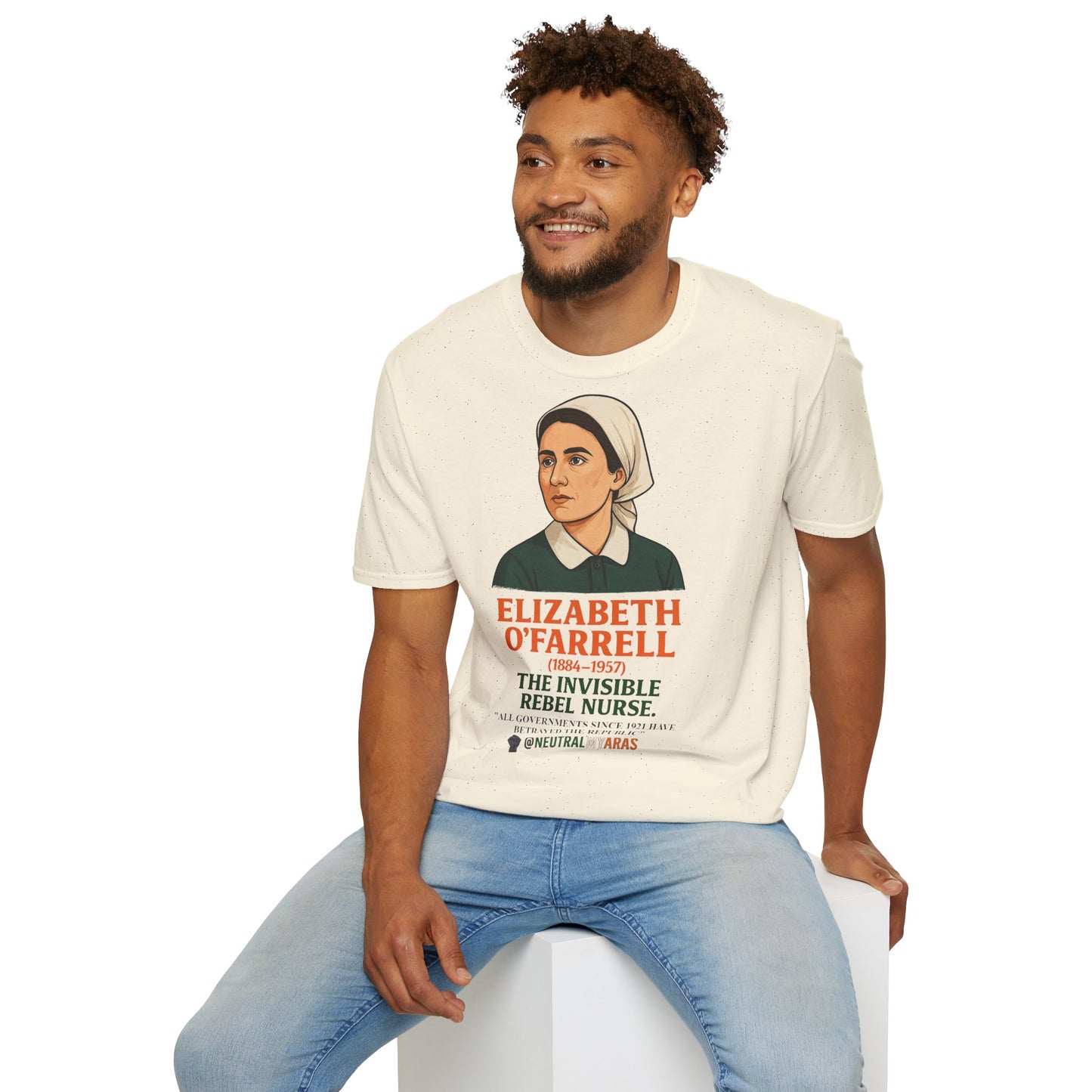 Elizabeth O'Farrell - The Invisible Rebel Nurse Tee