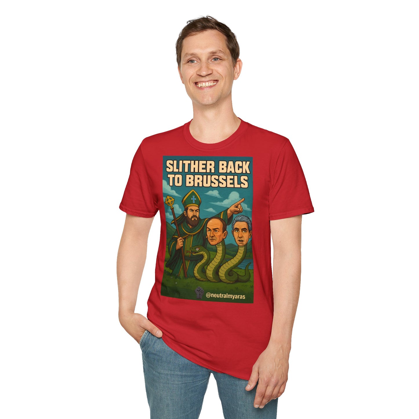 Slither Back to Brussels – St. Patrick vs. The Snakes Tee