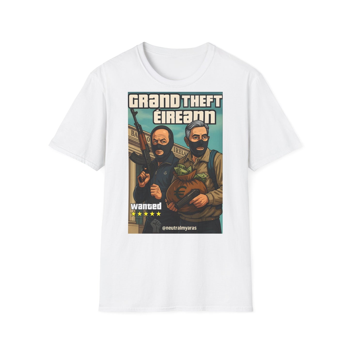 🔥 🚨 GRAND THEFT ÉIREANN 🚨 T-SHIRT ☘️