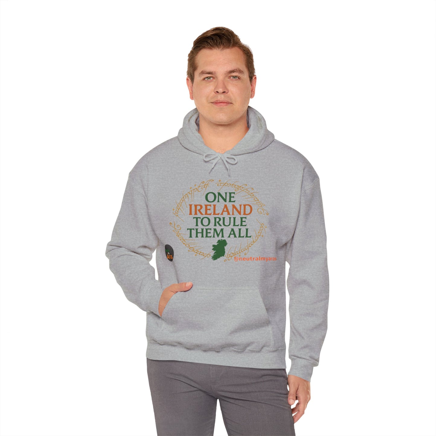 Hoodie "ONE IRELAND TO RULE THEM ALL" – Wear the Legend, Live the Dream