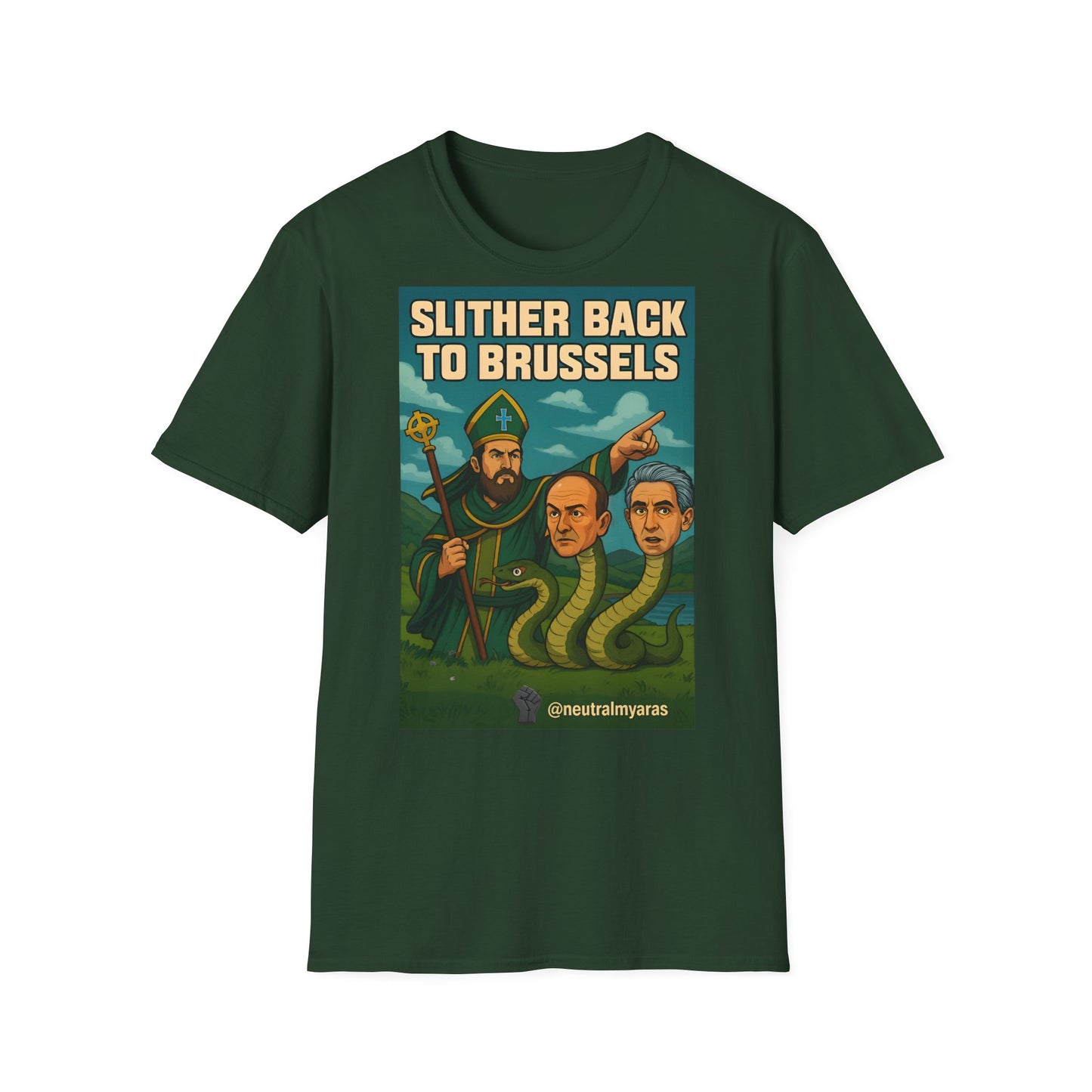 Slither Back to Brussels – St. Patrick vs. The Snakes Tee
