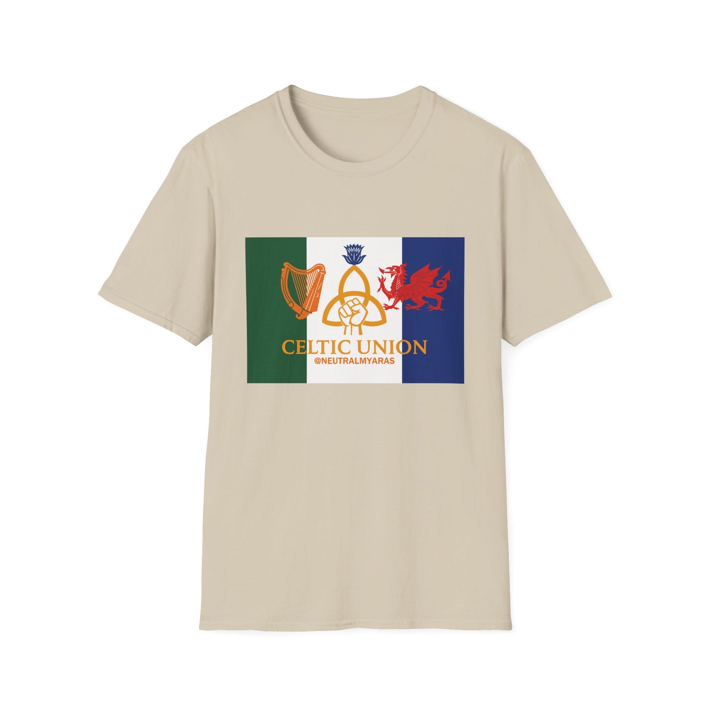 🔥 CELTIC UNION FLAG T-SHIRT ☘️