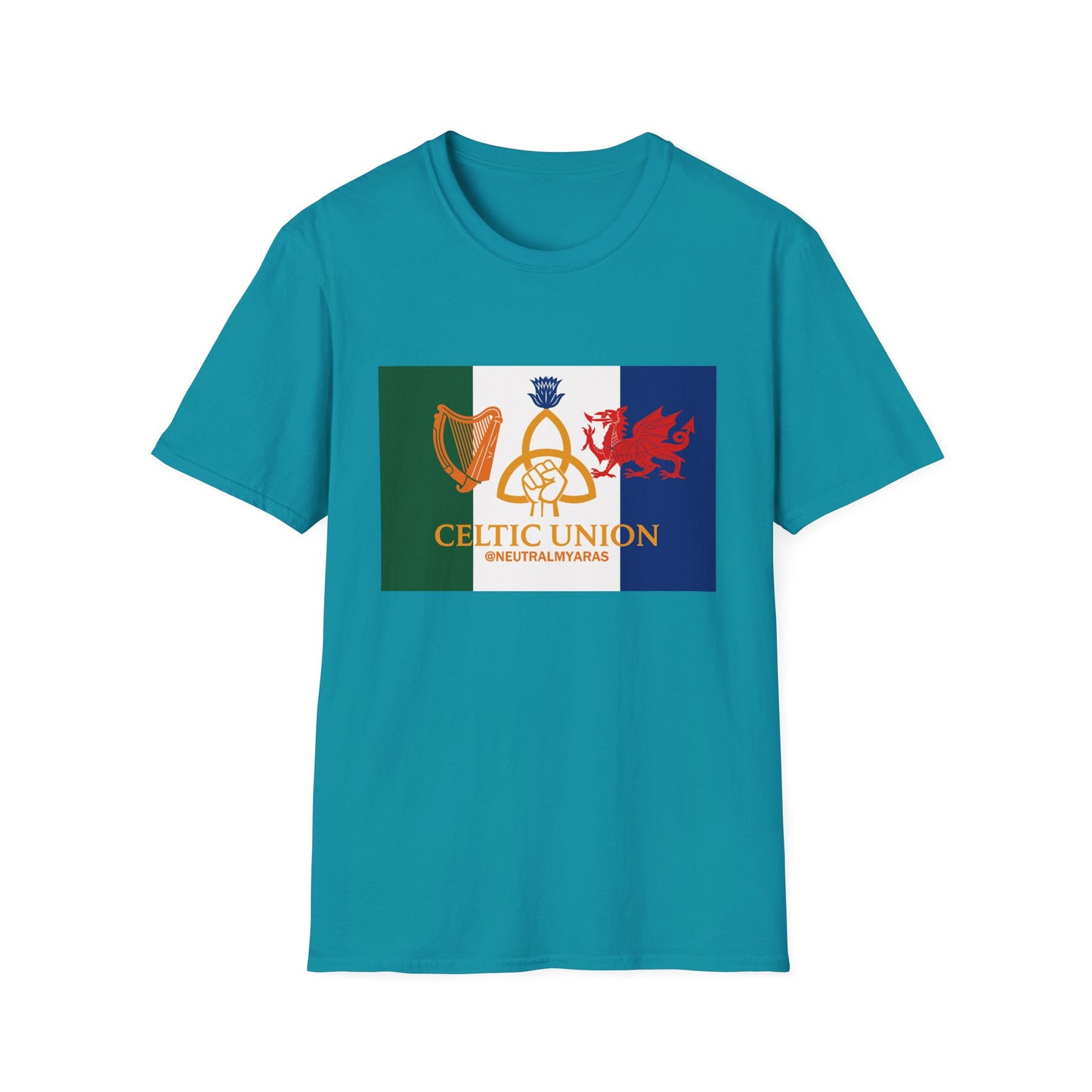 🔥 CELTIC UNION FLAG T-SHIRT ☘️