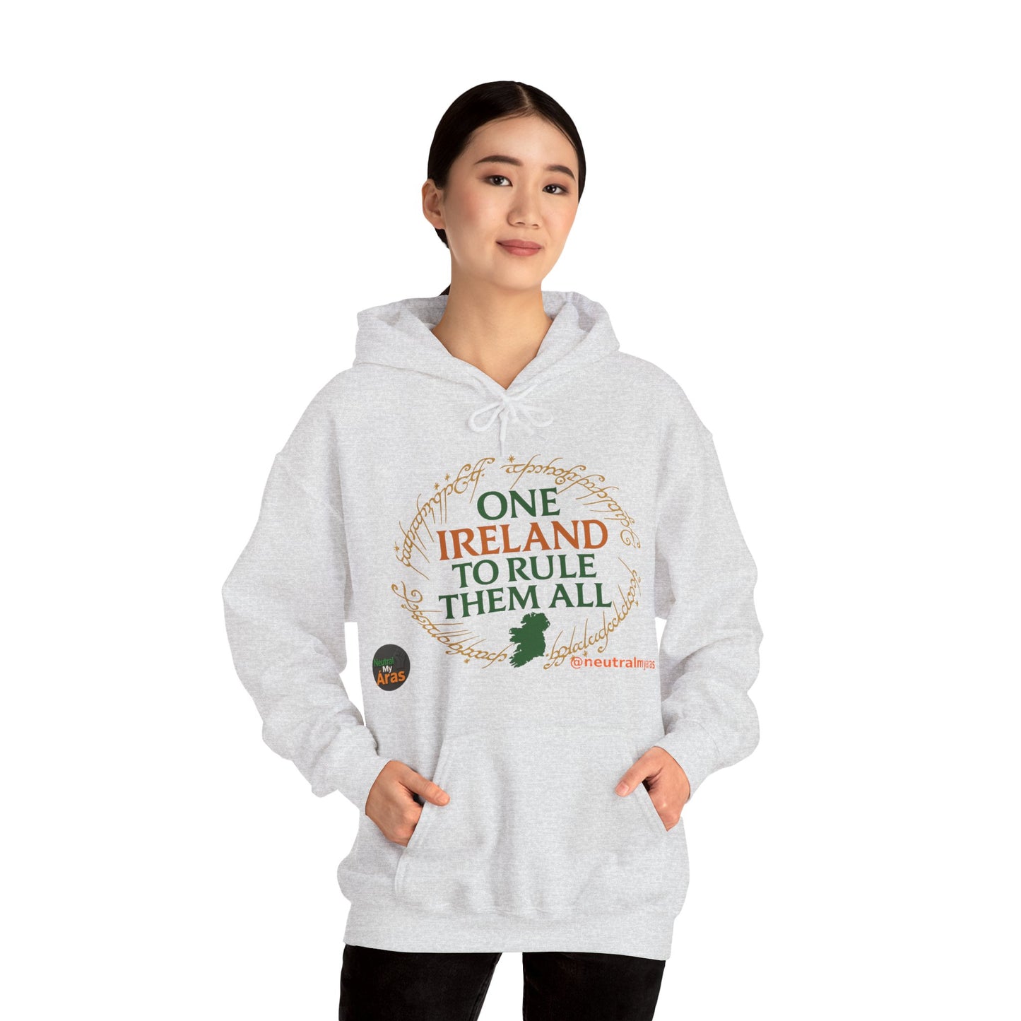 Hoodie "ONE IRELAND TO RULE THEM ALL" – Wear the Legend, Live the Dream