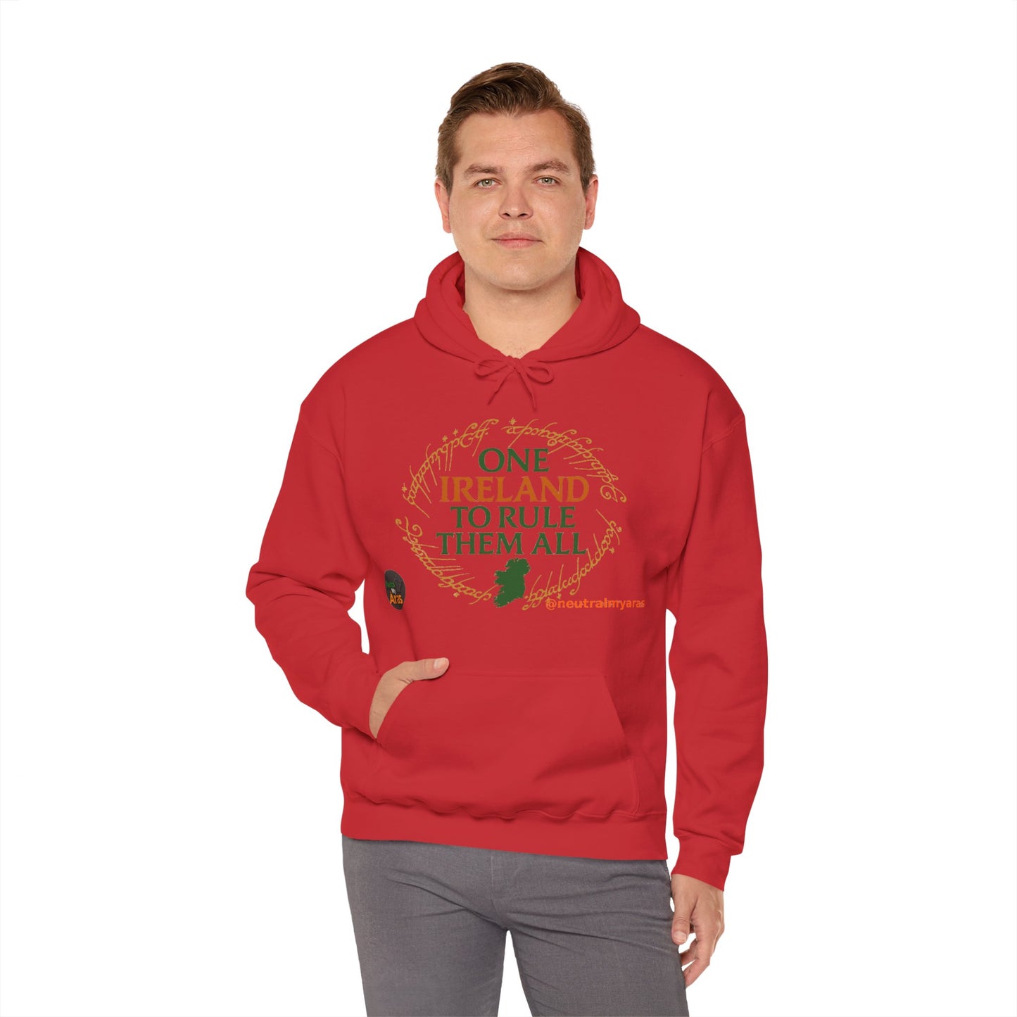 Hoodie "ONE IRELAND TO RULE THEM ALL" – Wear the Legend, Live the Dream