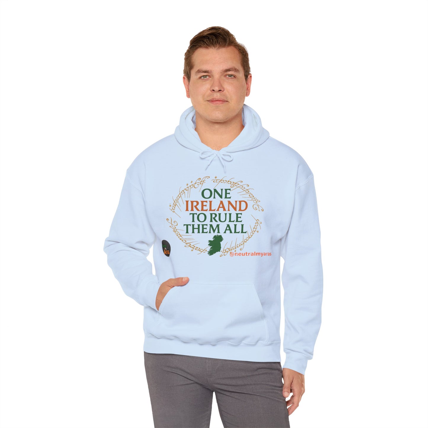 Hoodie "ONE IRELAND TO RULE THEM ALL" – Wear the Legend, Live the Dream