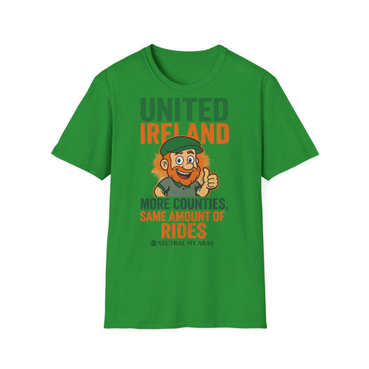 "UNITED IRELAND – MORE COUNTIES, SAME AMOUNT OF RIDES" – The Only Thing That’s Changing is the Territory