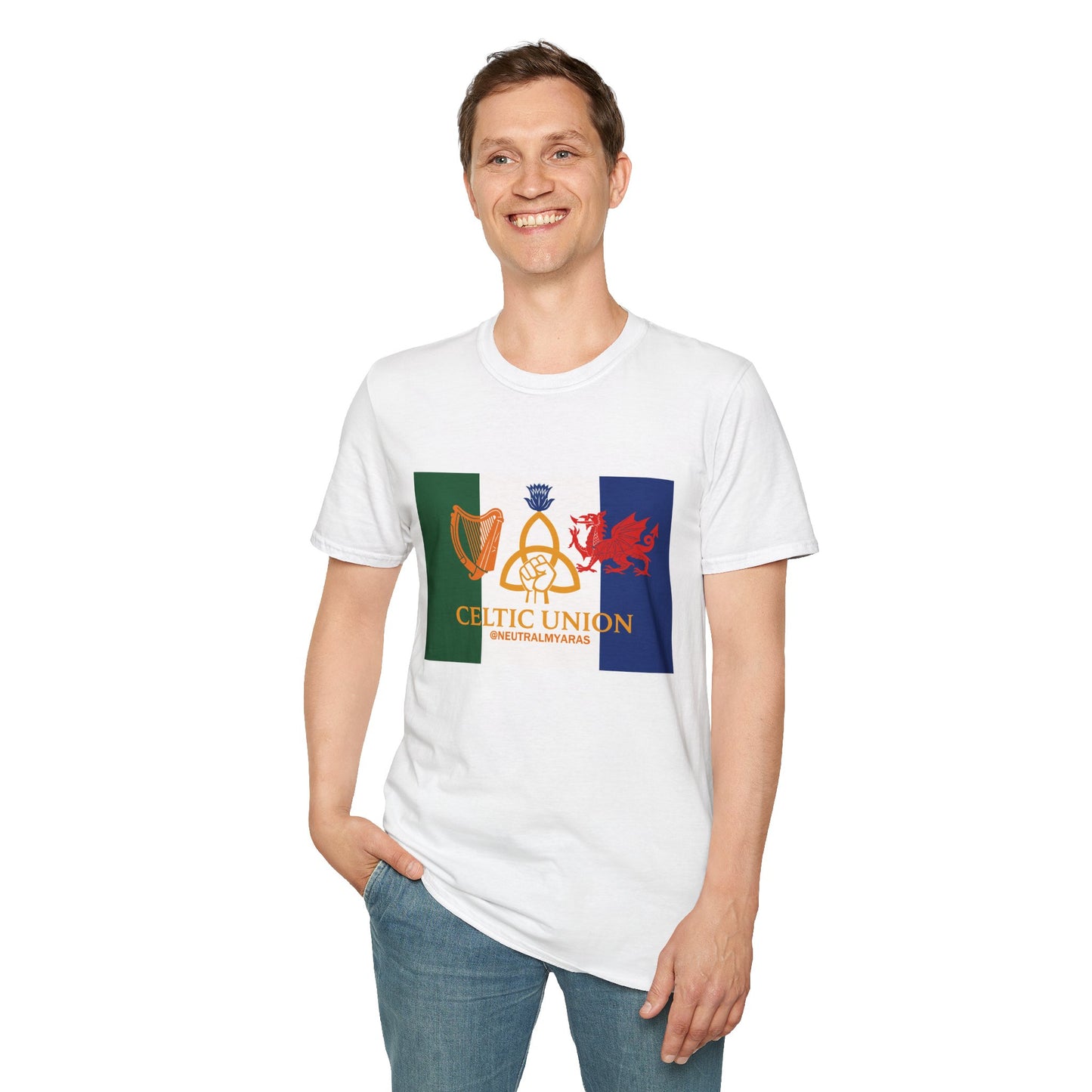 🔥 CELTIC UNION FLAG T-SHIRT ☘️