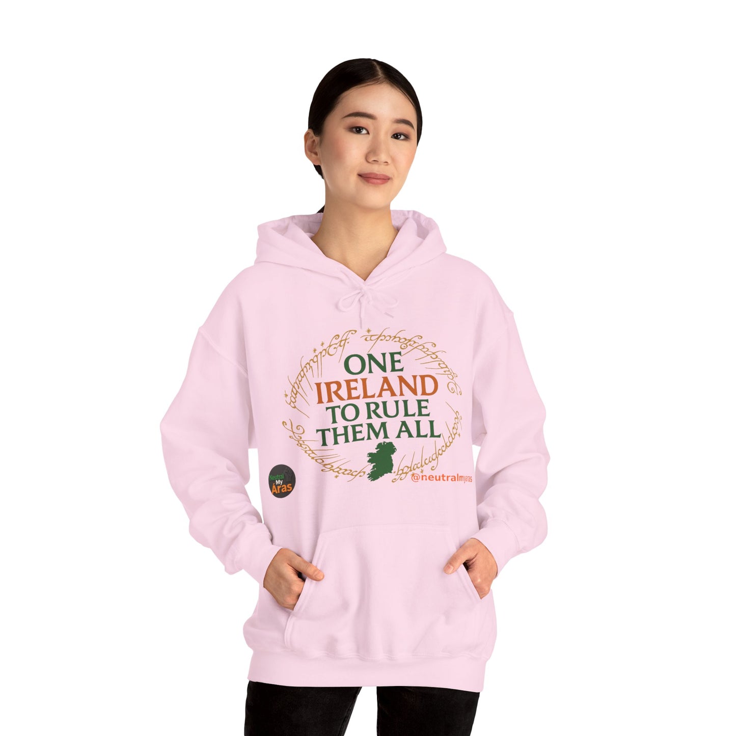 Hoodie "ONE IRELAND TO RULE THEM ALL" – Wear the Legend, Live the Dream