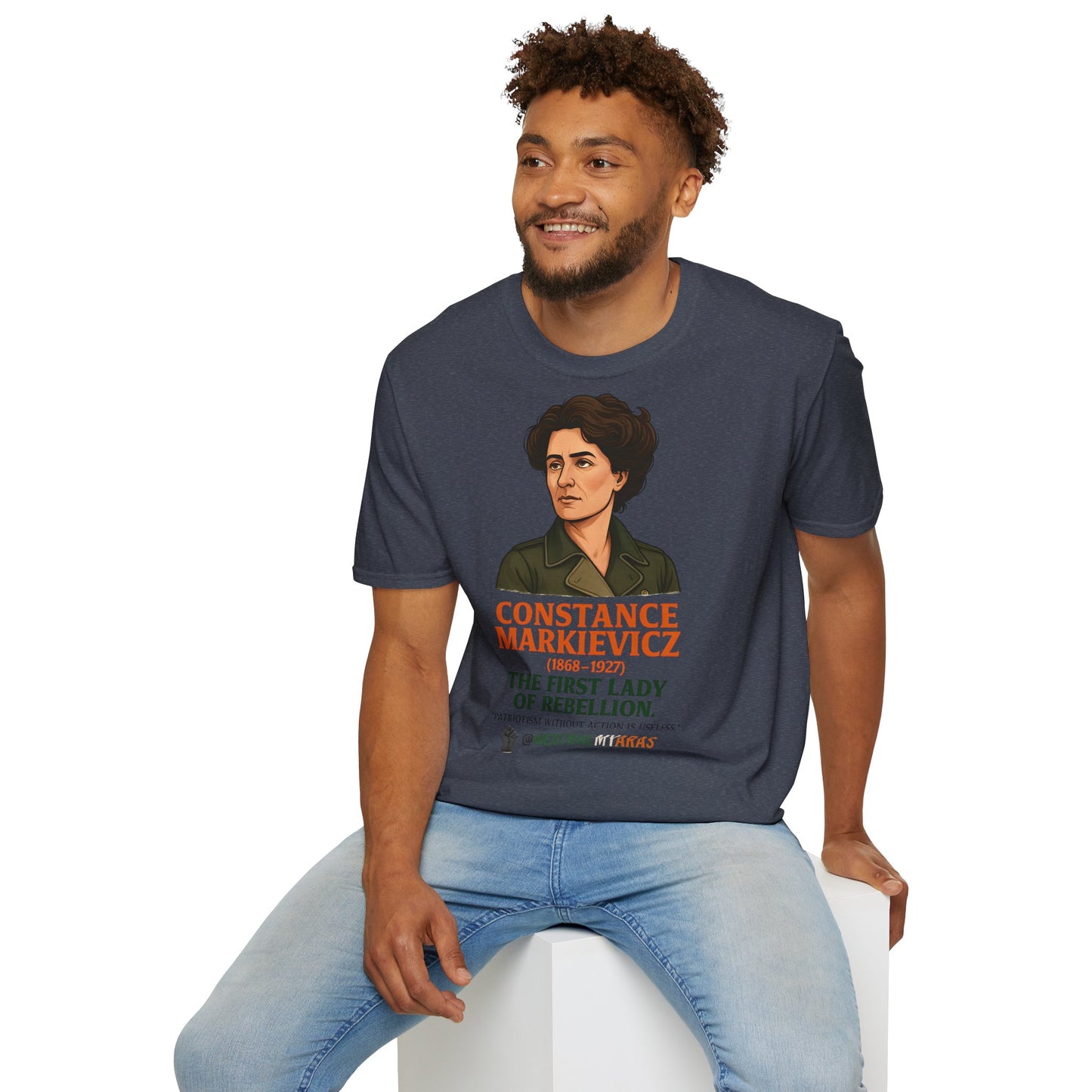🇮🇪 Constance Markievicz T-Shirt – The First Lady of Rebellion 🇮🇪 Tee