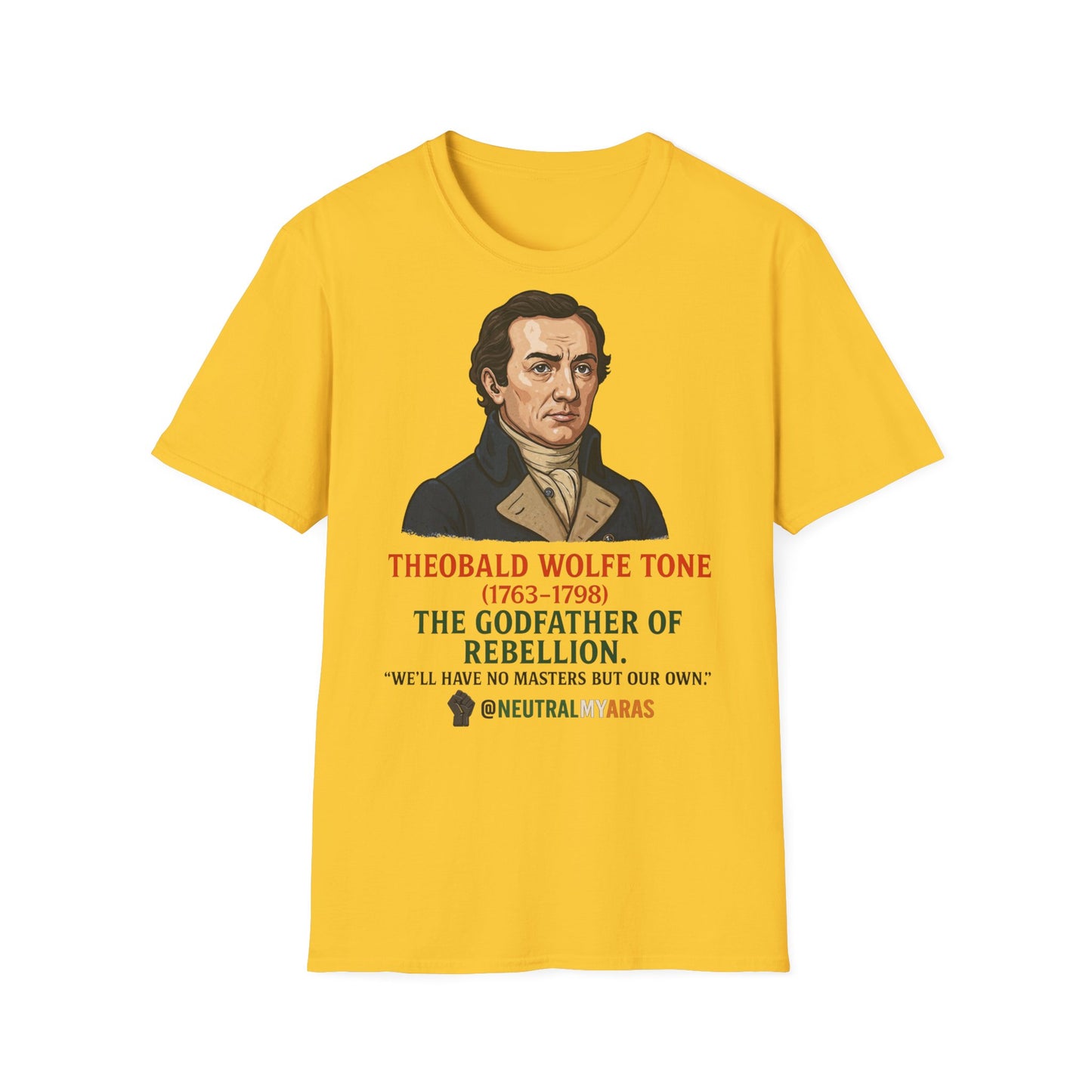 Theobald Wolfe Tone – Godfather of Rebellion Tee