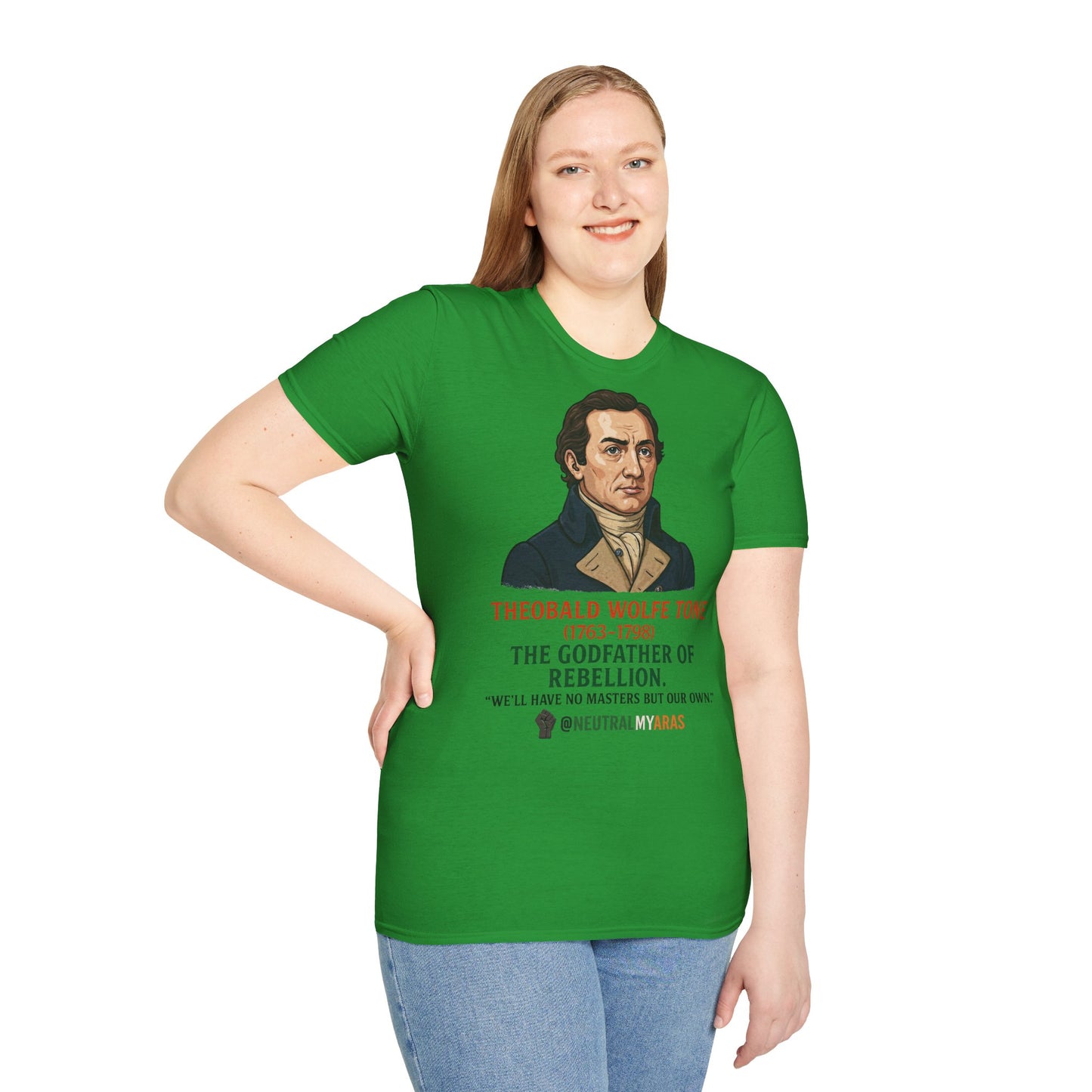 Theobald Wolfe Tone – Godfather of Rebellion Tee