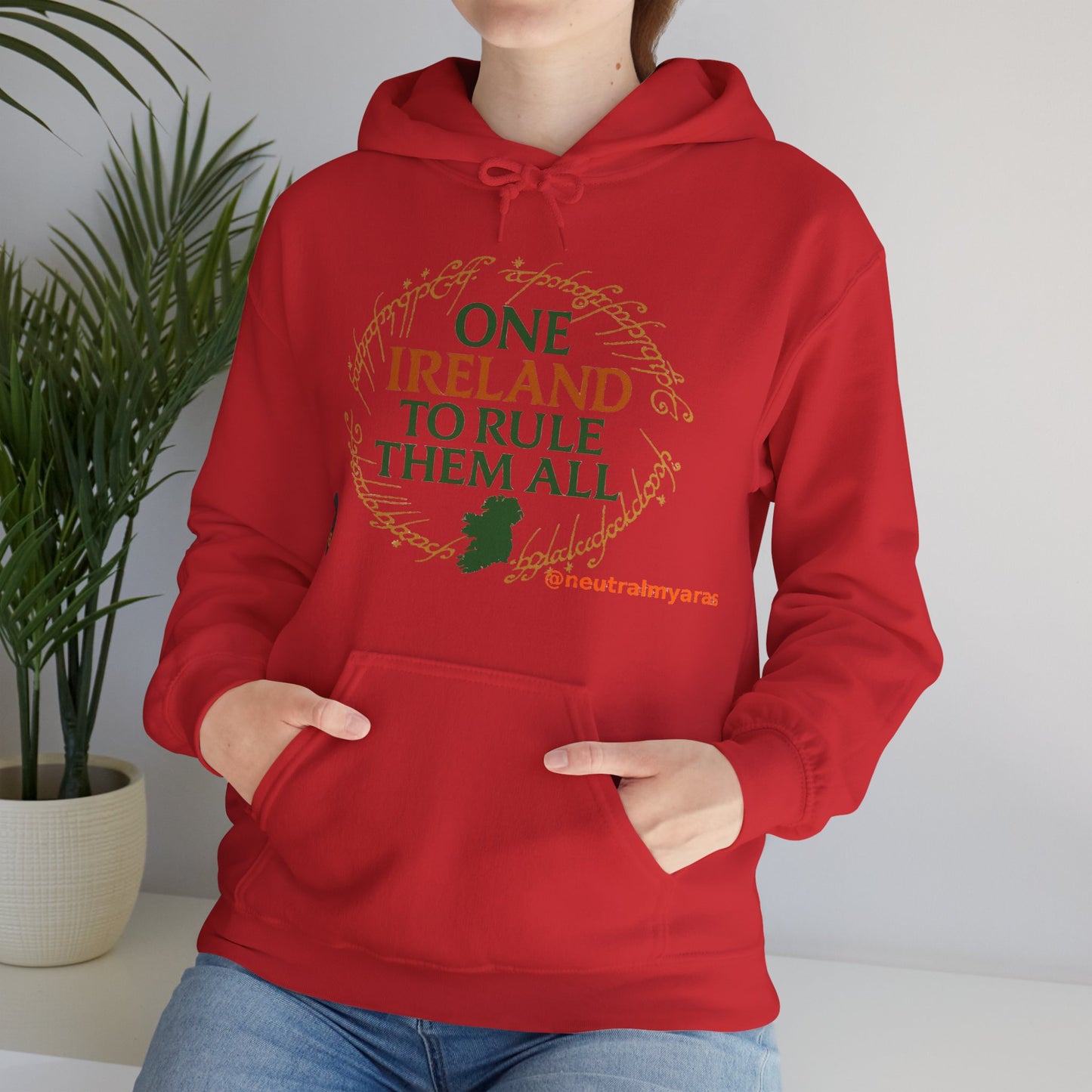 Hoodie "ONE IRELAND TO RULE THEM ALL" – Wear the Legend, Live the Dream