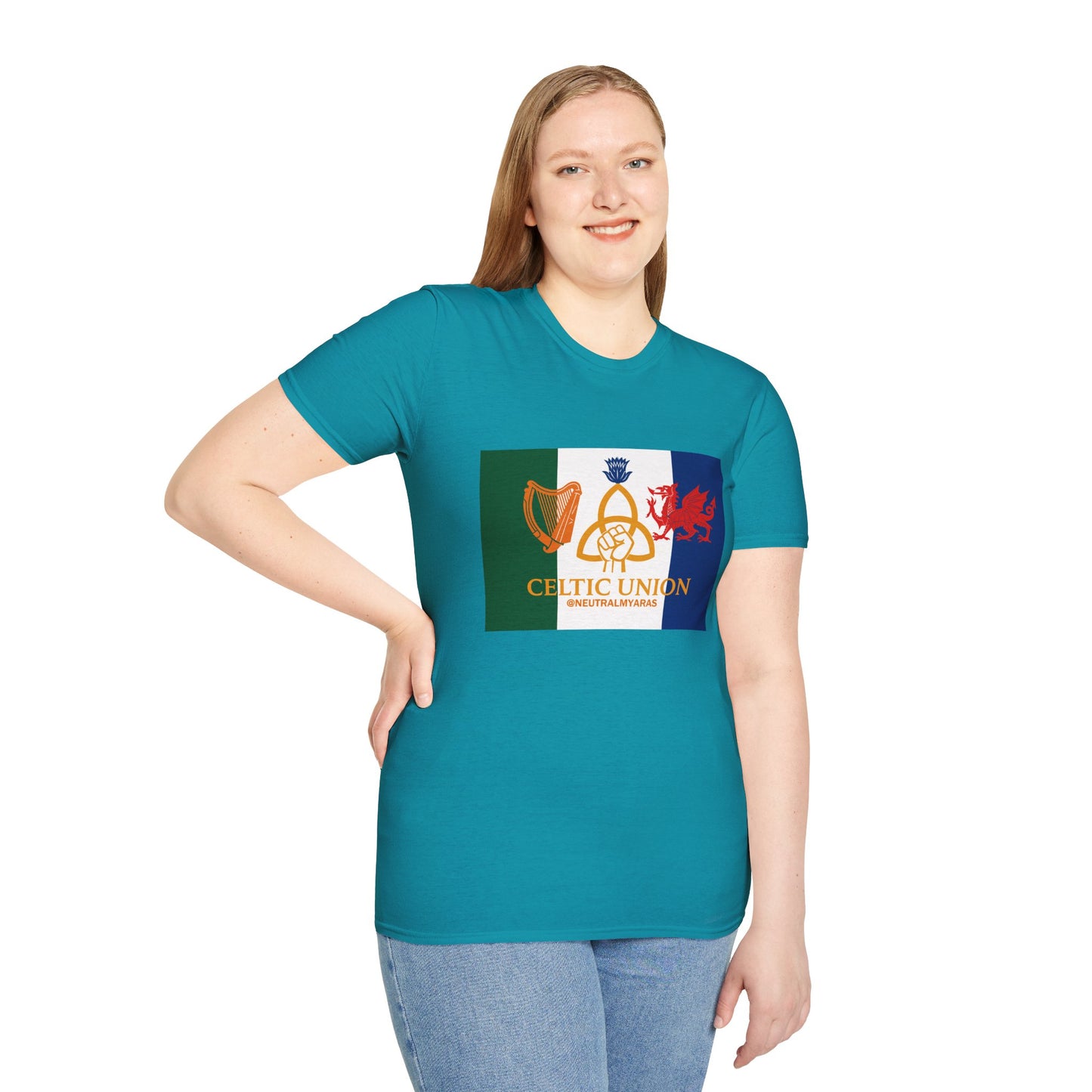 🔥 CELTIC UNION FLAG T-SHIRT ☘️