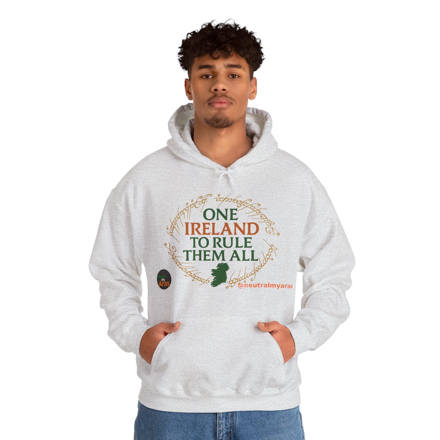 Hoodie "ONE IRELAND TO RULE THEM ALL" – Wear the Legend, Live the Dream