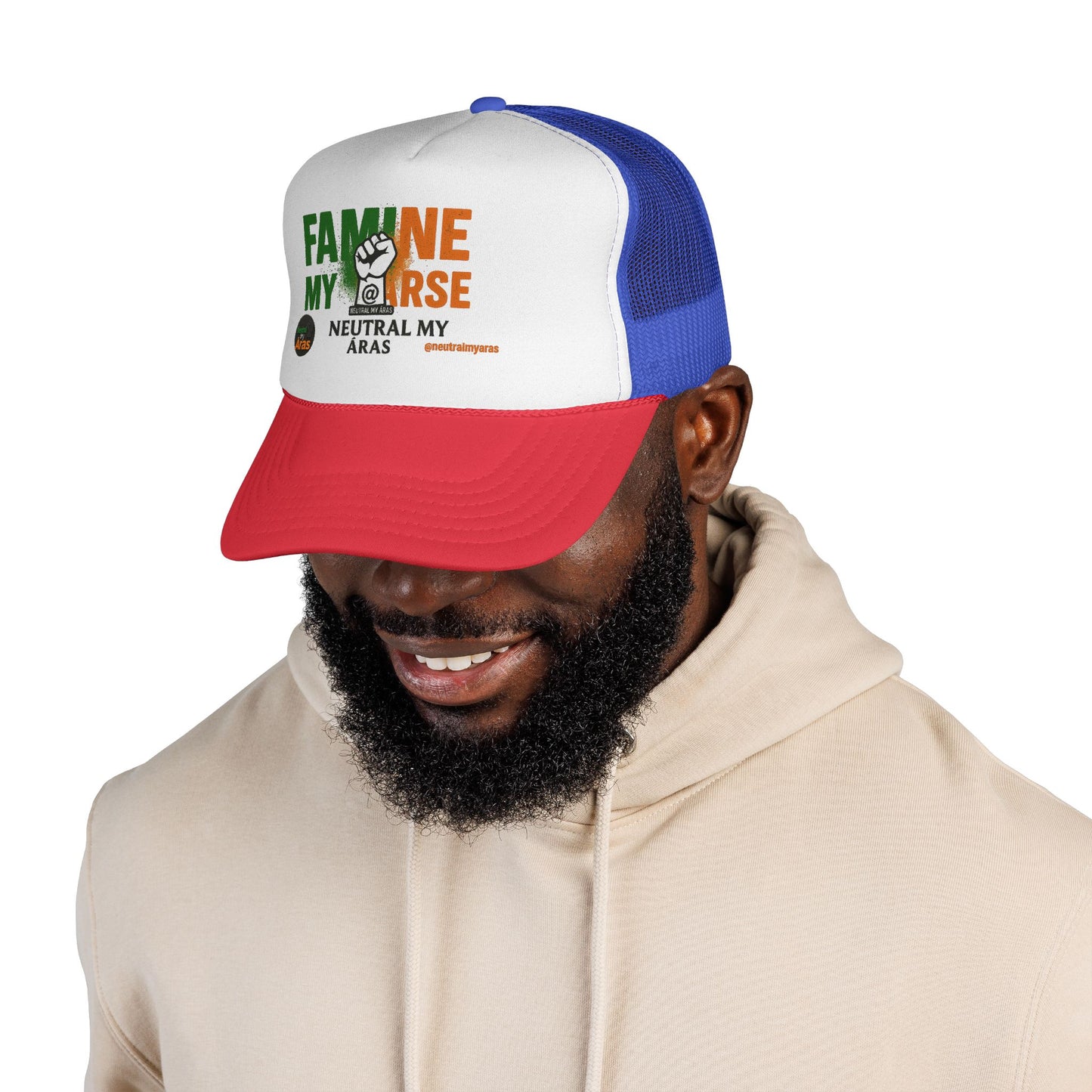 🧢 FAMINE MY ARSE – Trucker Hat