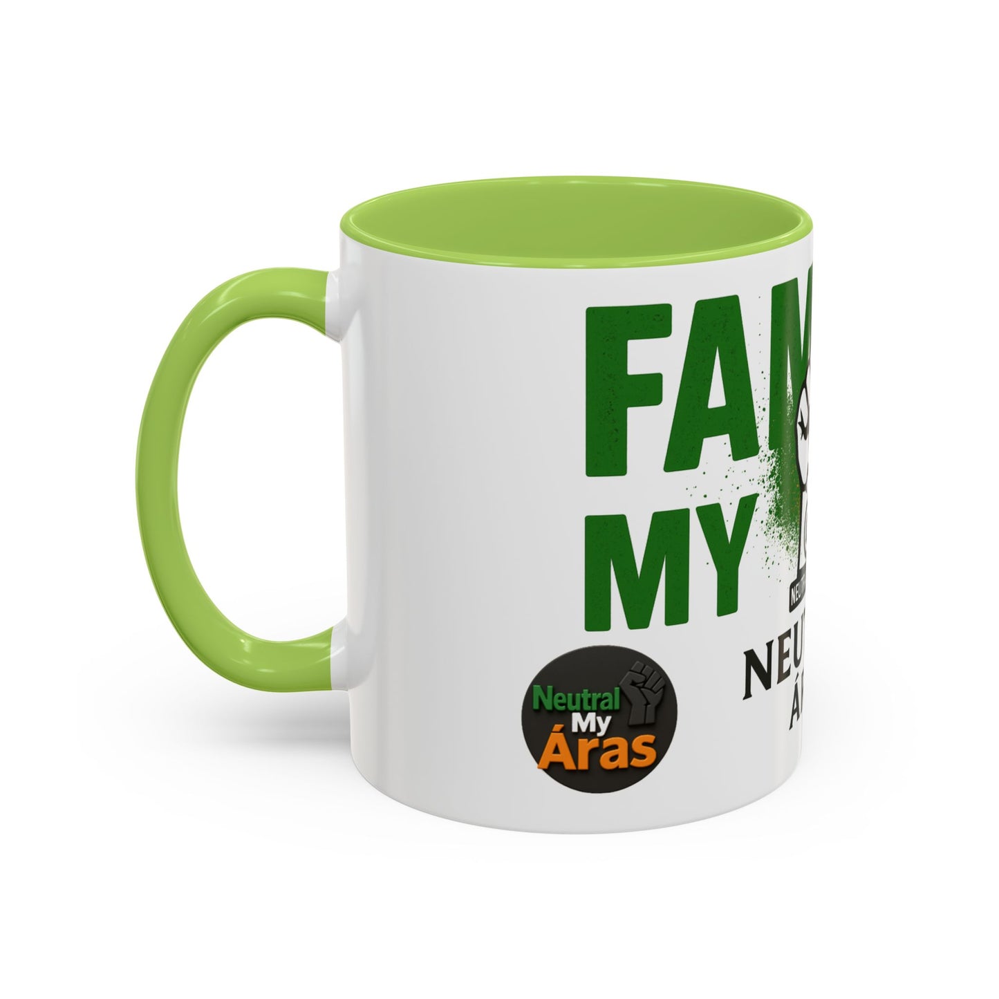 ☕ FAMINE MY ARSE – Tea/Coffee Mug