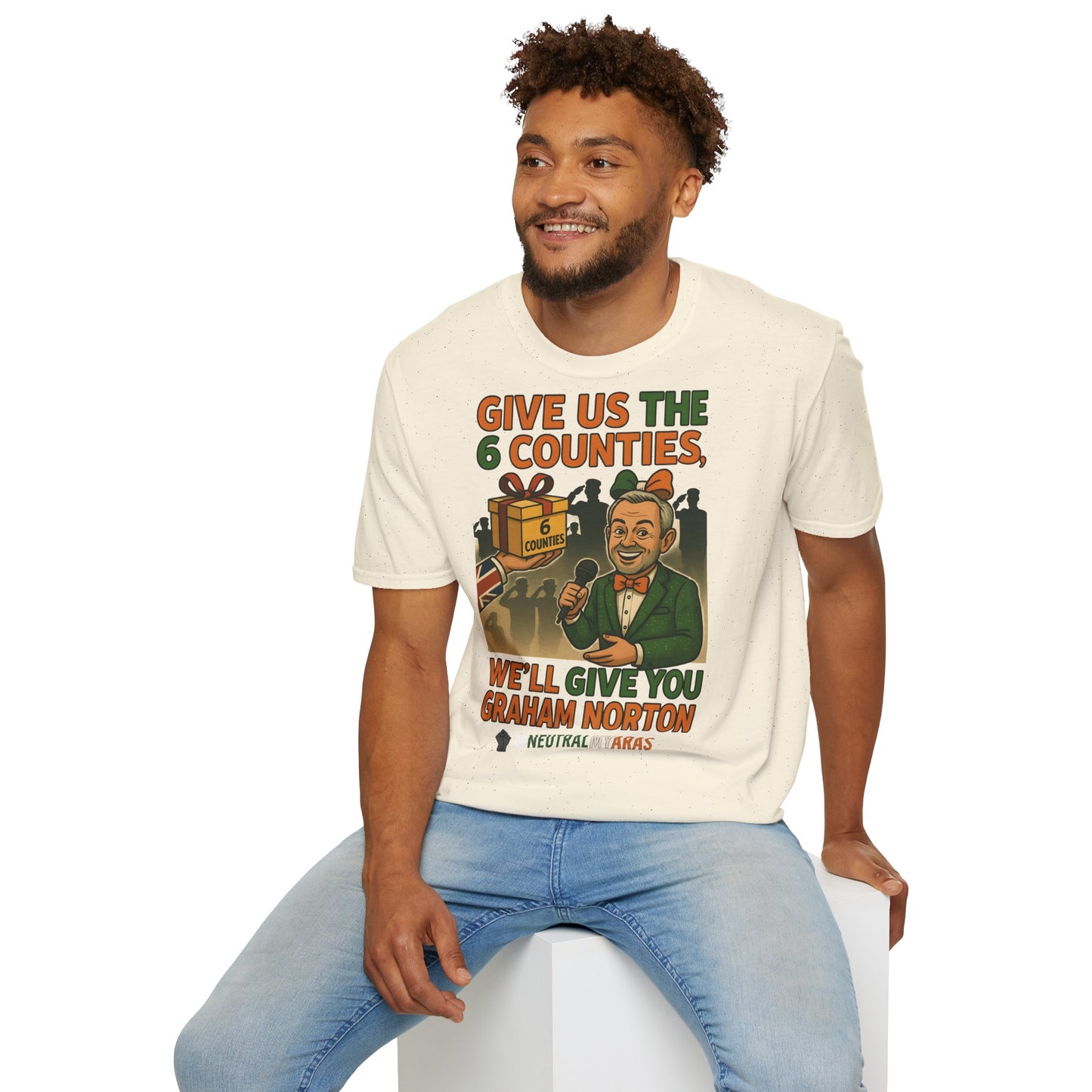 🔥 “Give Us the 6 Counties, We’ll Give You Graham Norton” T-SHIRT ☘️