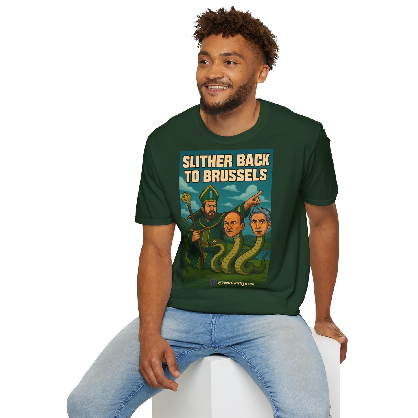 Slither Back to Brussels – St. Patrick vs. The Snakes Tee