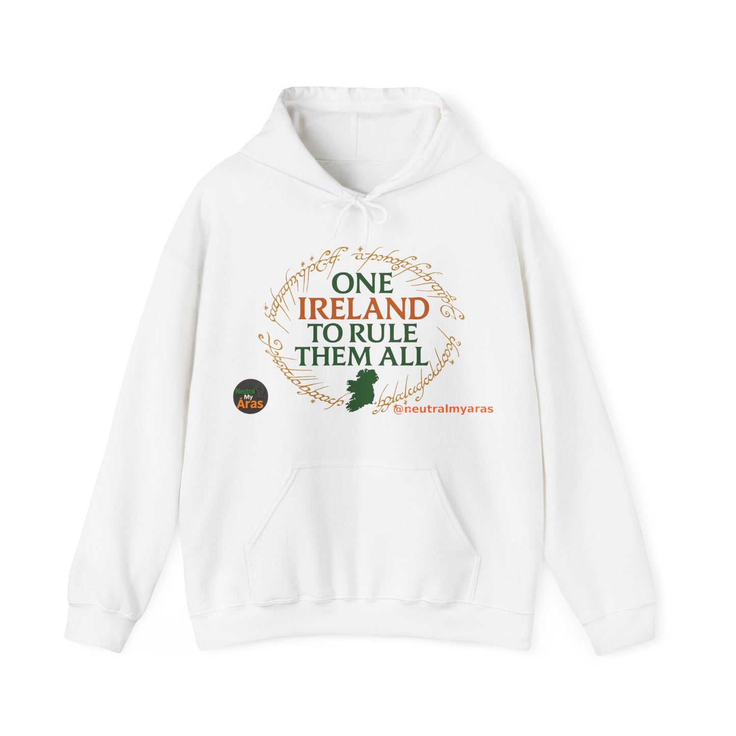 Hoodie "ONE IRELAND TO RULE THEM ALL" – Wear the Legend, Live the Dream