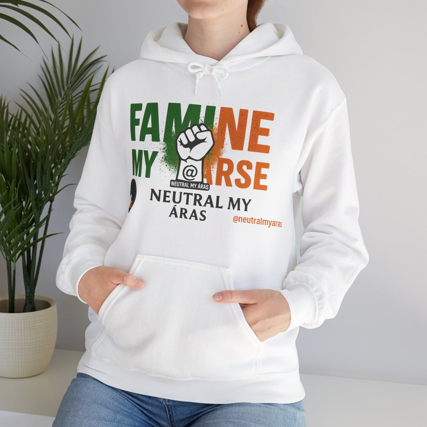 "FAMINE MY ARSE" – The Hoodie That Speaks Truth, and a Bit of Cheek