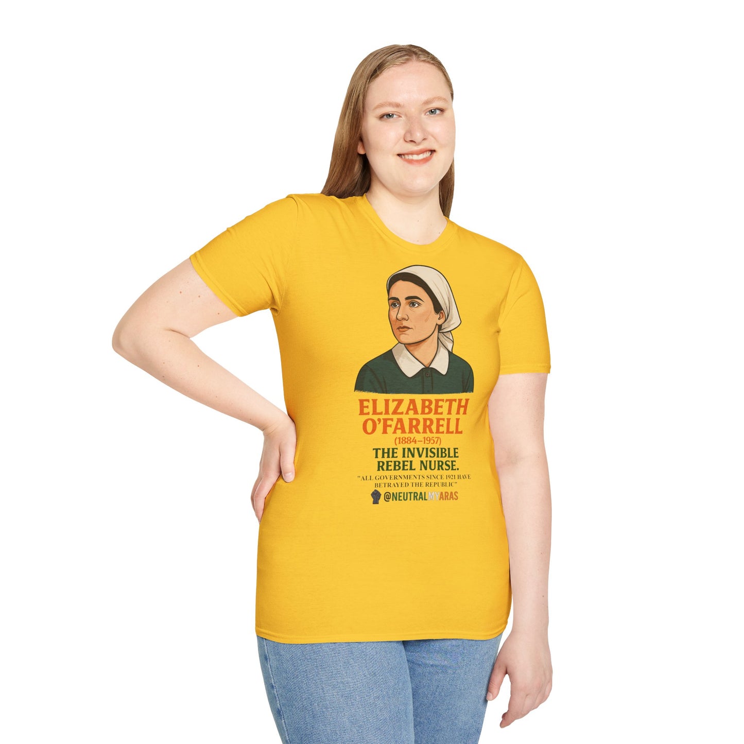 Elizabeth O'Farrell - The Invisible Rebel Nurse Tee
