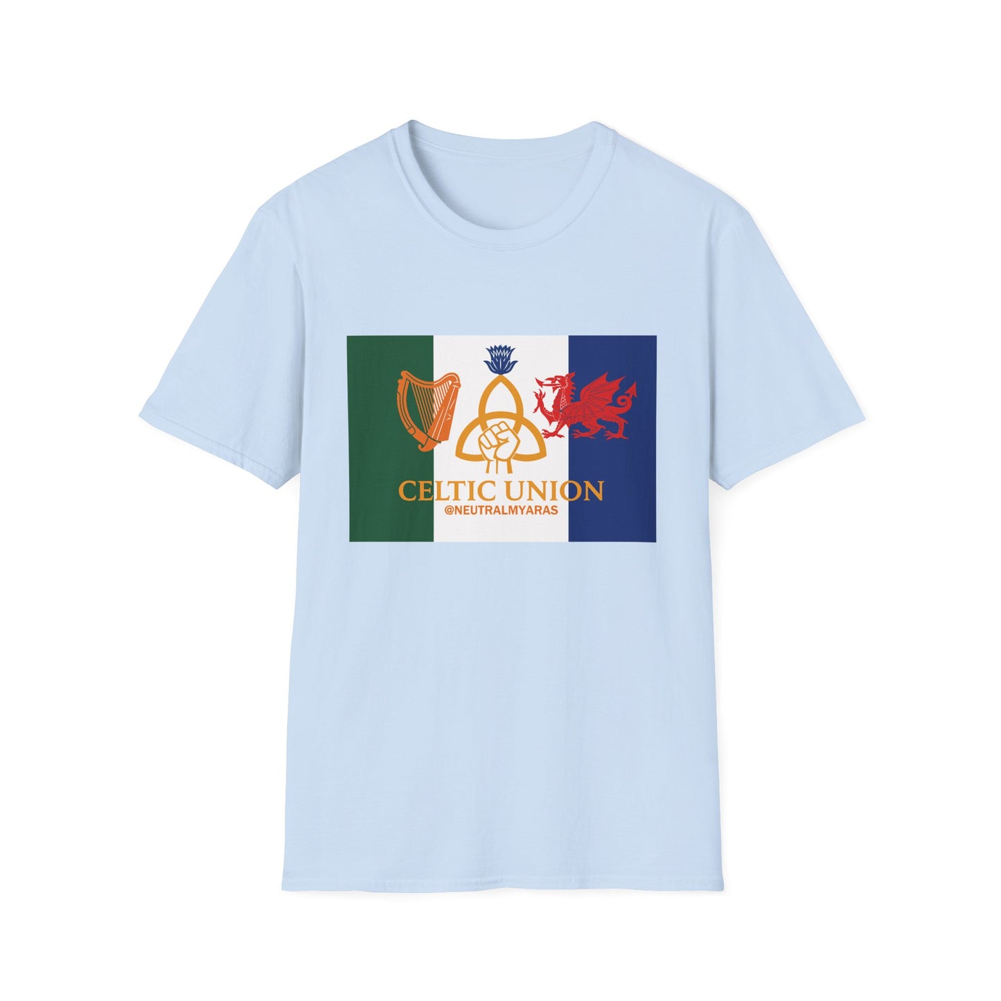 🔥 CELTIC UNION FLAG T-SHIRT ☘️
