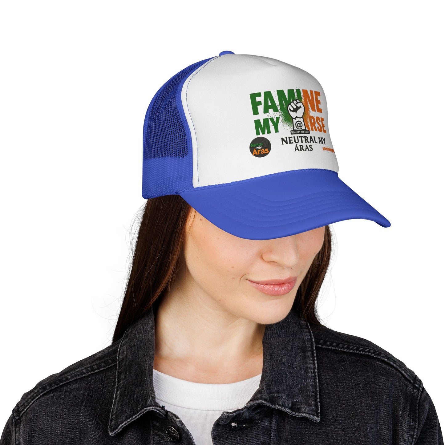 🧢 FAMINE MY ARSE – Trucker Hat