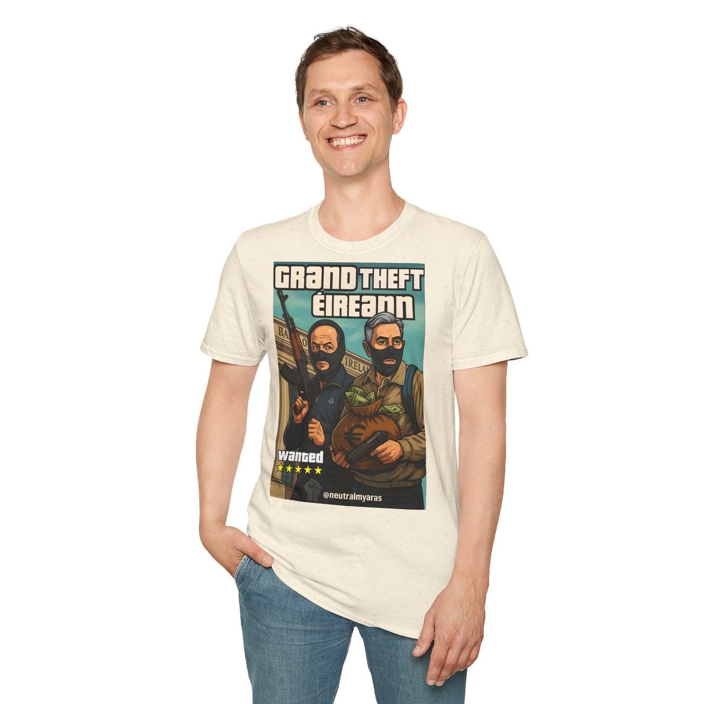 🔥 🚨 GRAND THEFT ÉIREANN 🚨 T-SHIRT ☘️