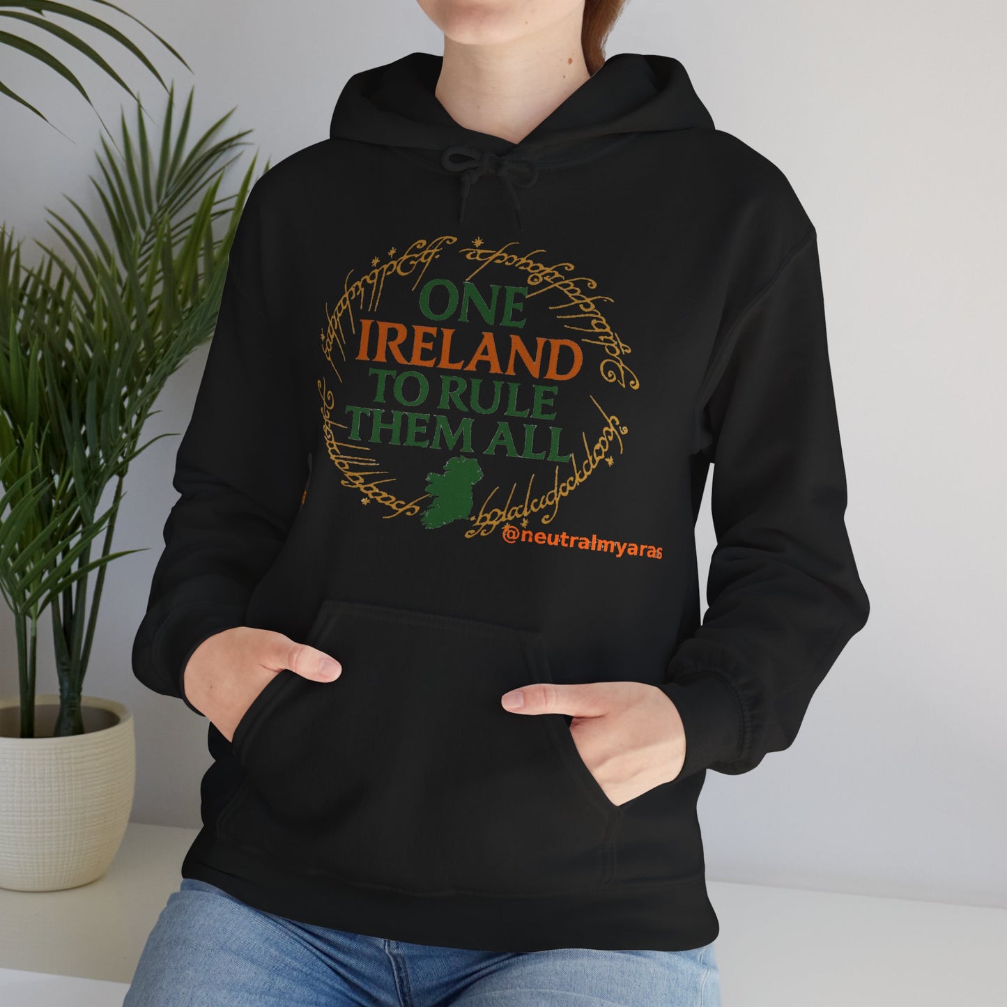 Hoodie "ONE IRELAND TO RULE THEM ALL" – Wear the Legend, Live the Dream