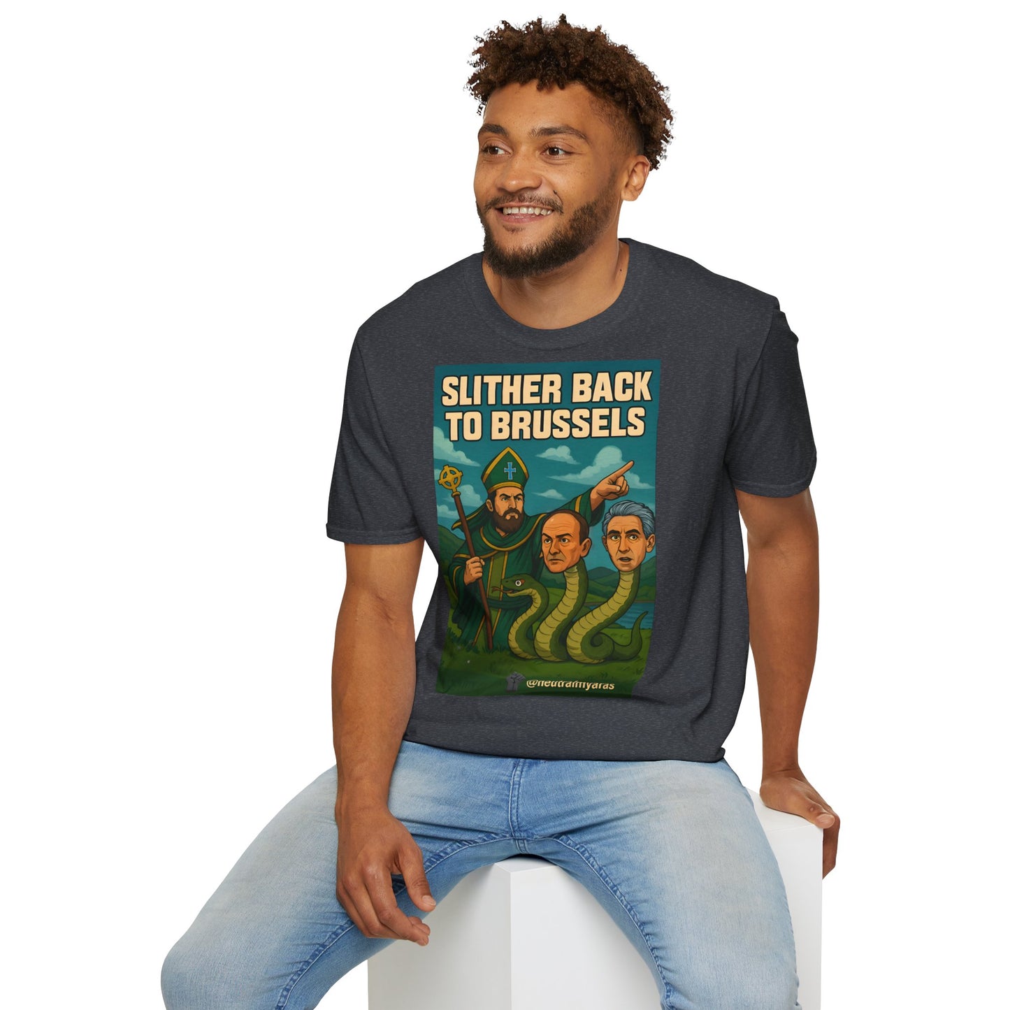 Slither Back to Brussels – St. Patrick vs. The Snakes Tee