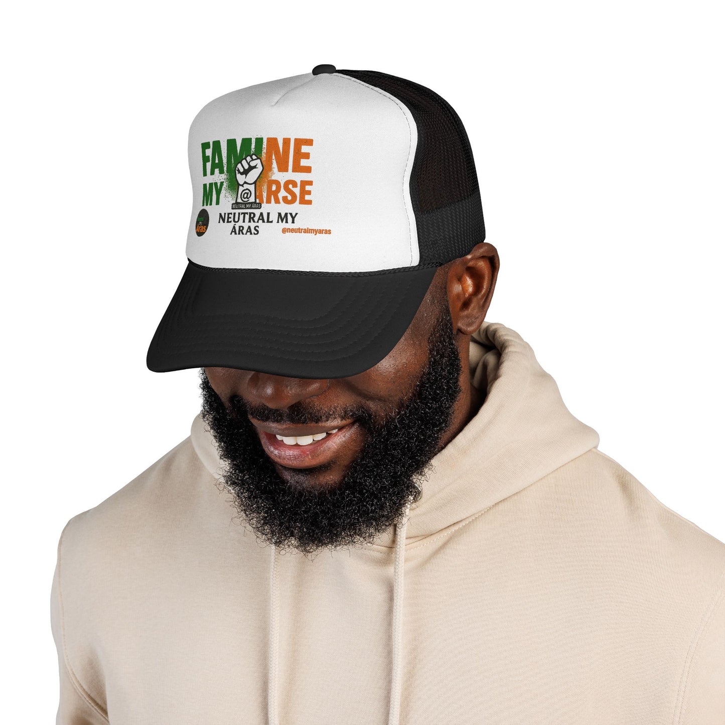 🧢 FAMINE MY ARSE – Trucker Hat