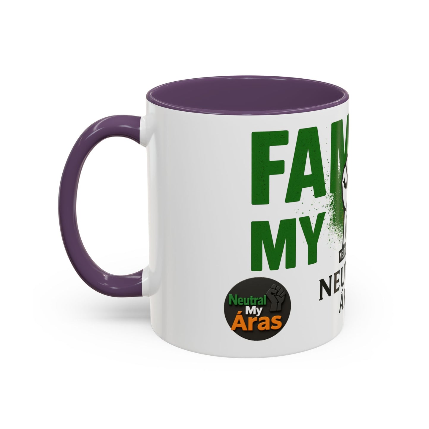☕ FAMINE MY ARSE – Tea/Coffee Mug