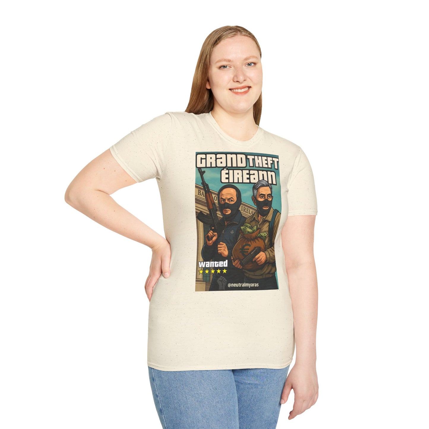 🔥 🚨 GRAND THEFT ÉIREANN 🚨 T-SHIRT ☘️