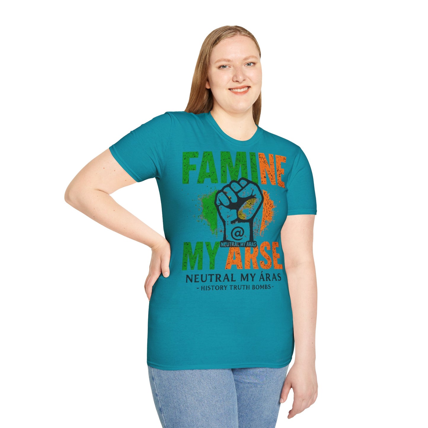 "FAMINE MY ARSE" – The T-Shirt That Speaks Truth, and a Bit of Cheek