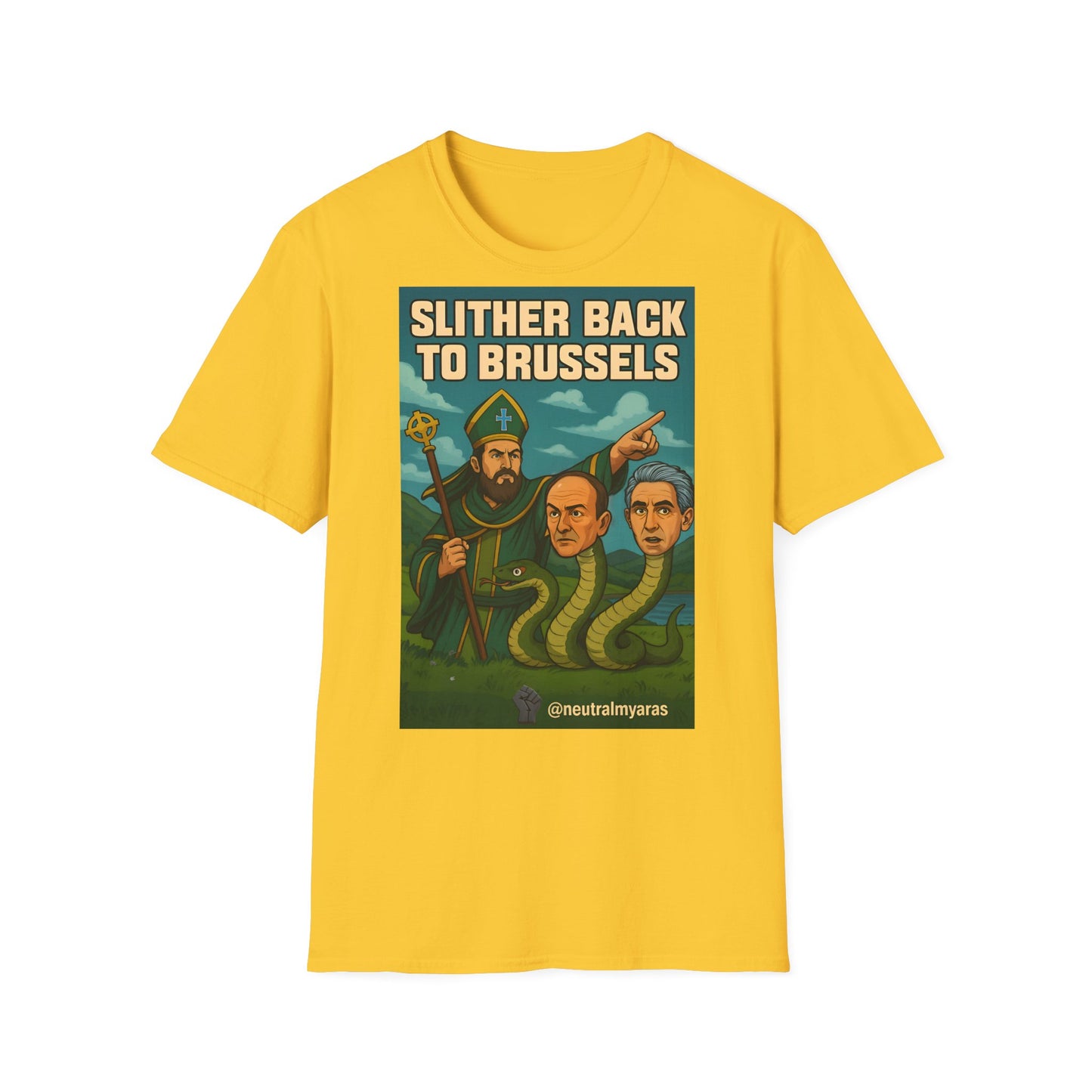 Slither Back to Brussels – St. Patrick vs. The Snakes Tee