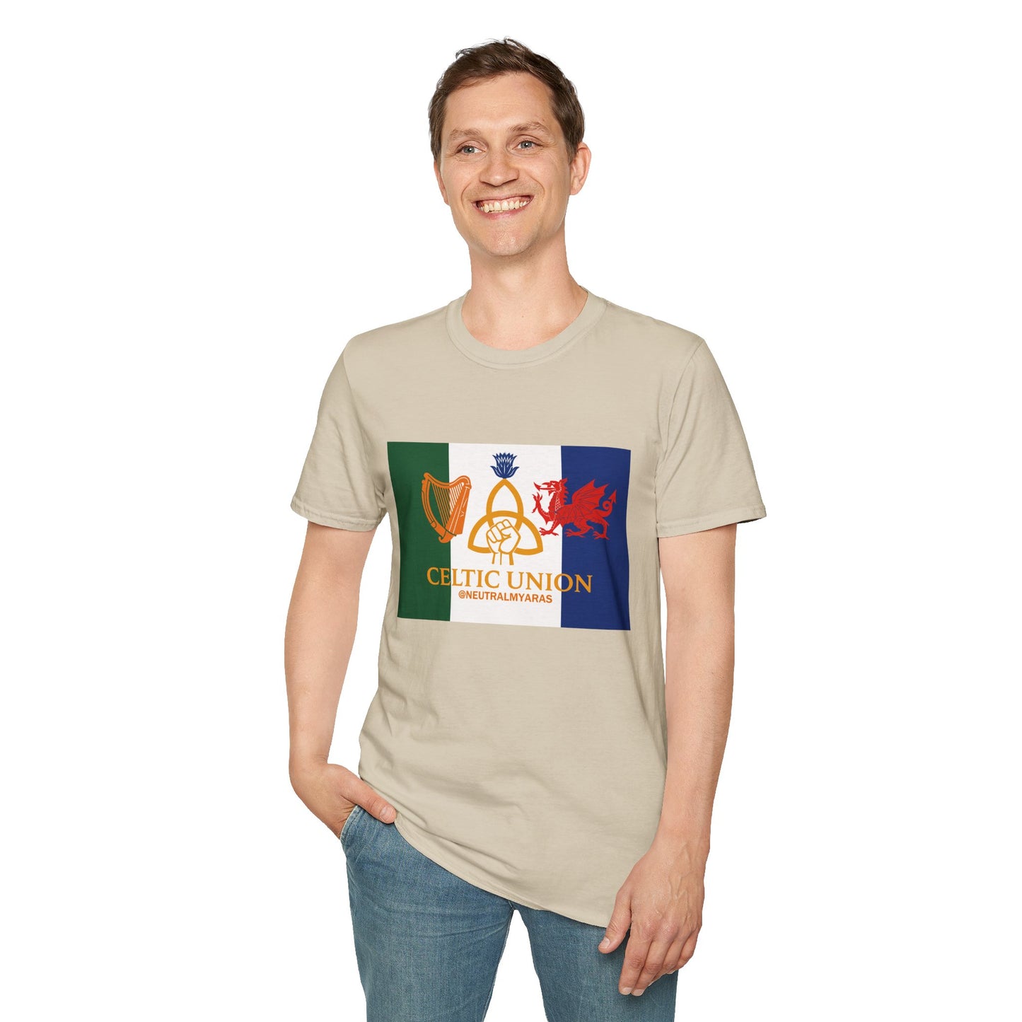 🔥 CELTIC UNION FLAG T-SHIRT ☘️