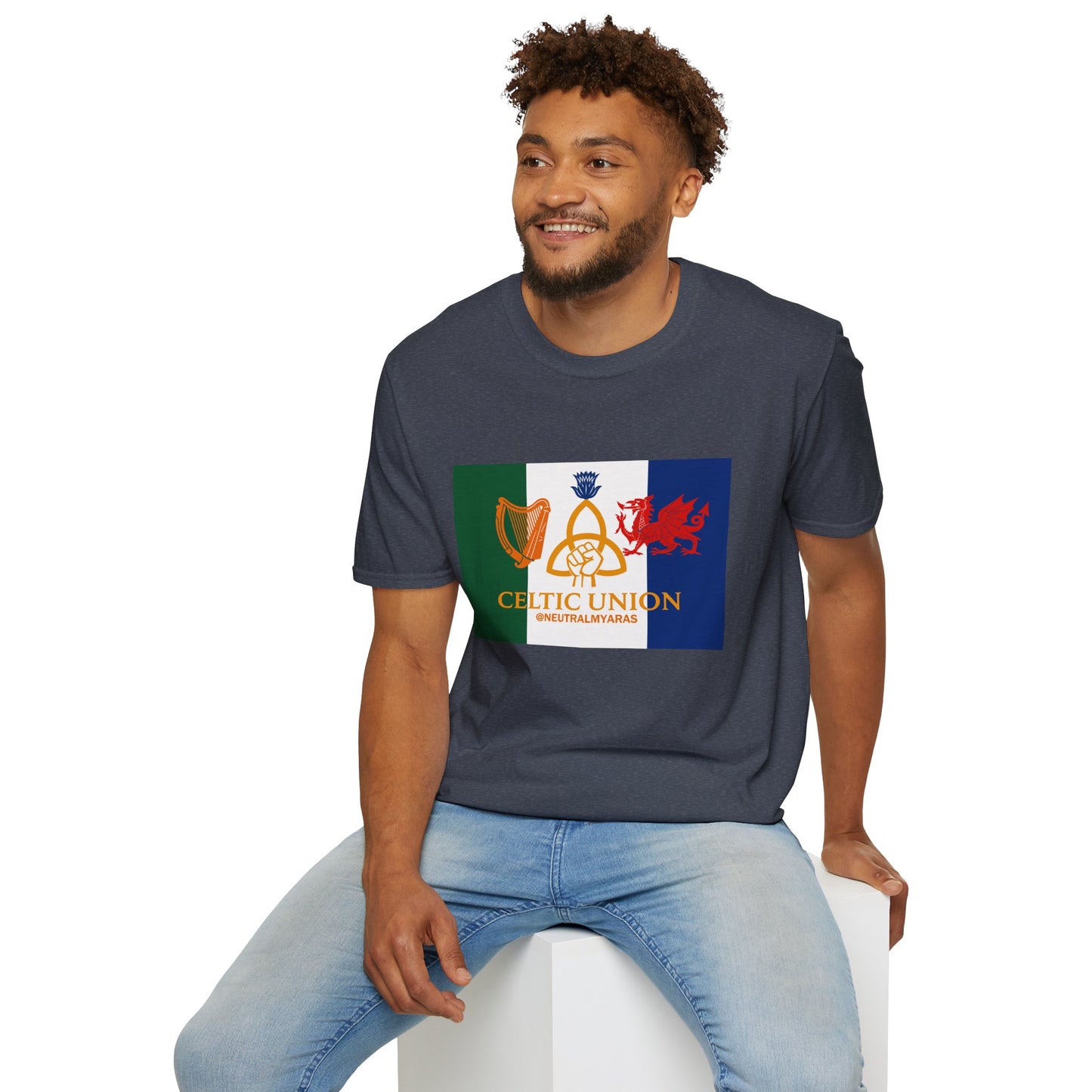🔥 CELTIC UNION FLAG T-SHIRT ☘️