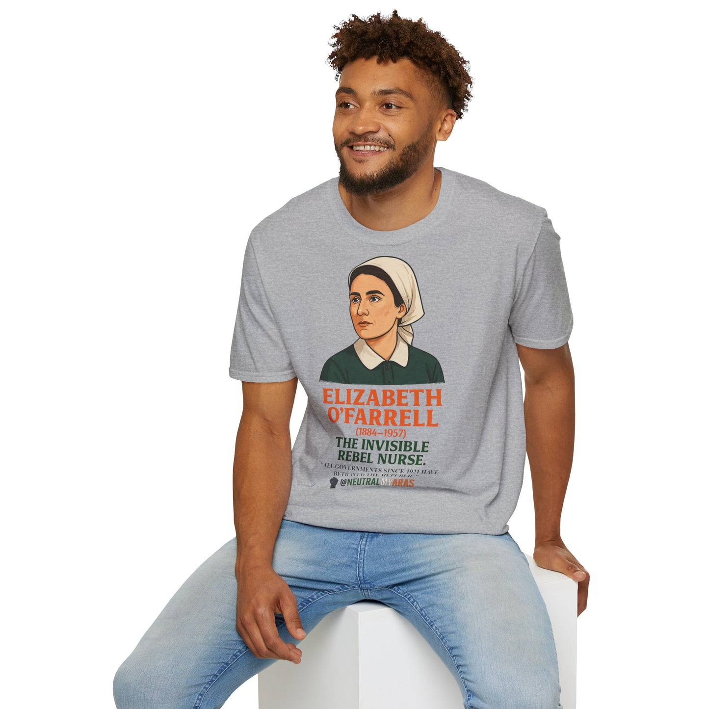 Elizabeth O'Farrell - The Invisible Rebel Nurse Tee