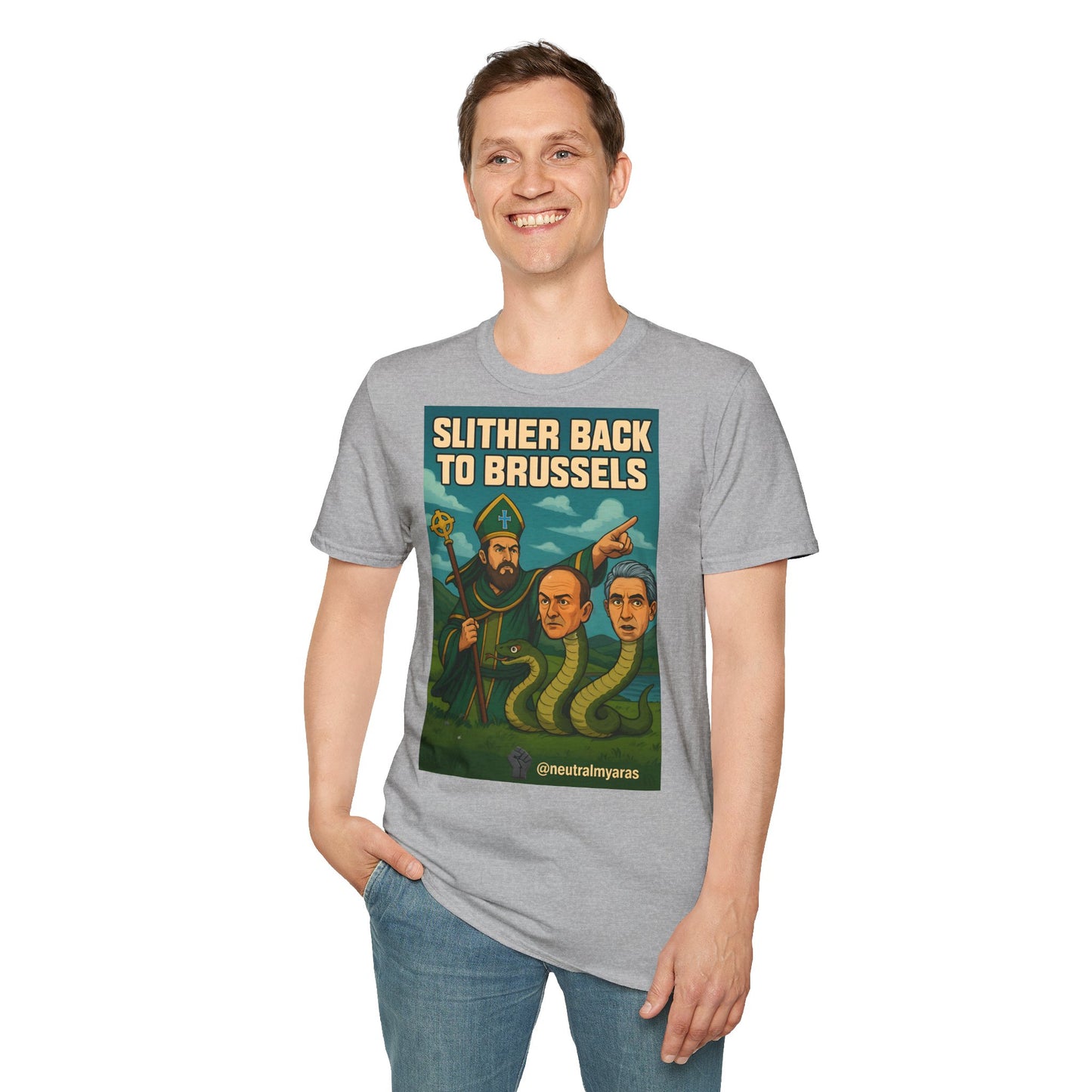 Slither Back to Brussels – St. Patrick vs. The Snakes Tee